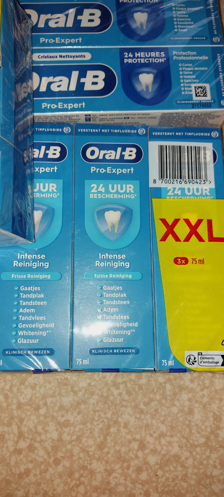 Dentifrice Oral-B Pro-Expert Nettoyage Intense XXL – Oral-B 2