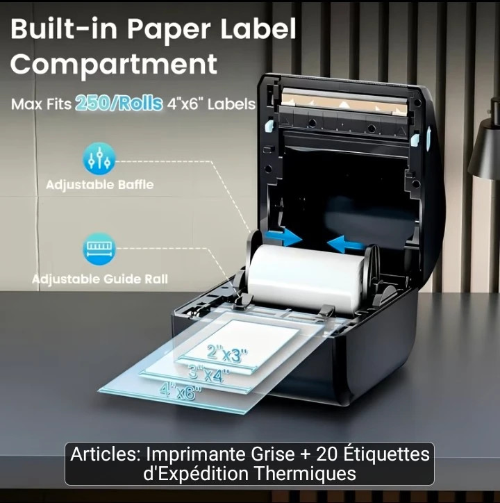 Thermo Drucker, neu mit Original Verpackung – label printer 5