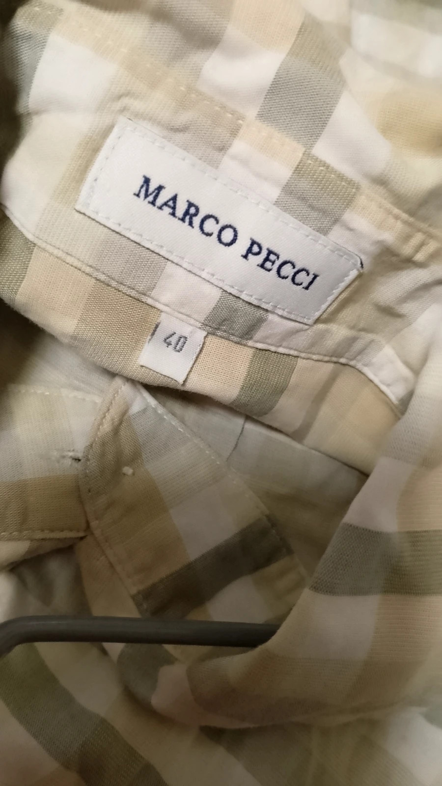 Marco pecci Hemd gr.40 – Marco Pecci – taille L / 40 / 12 3