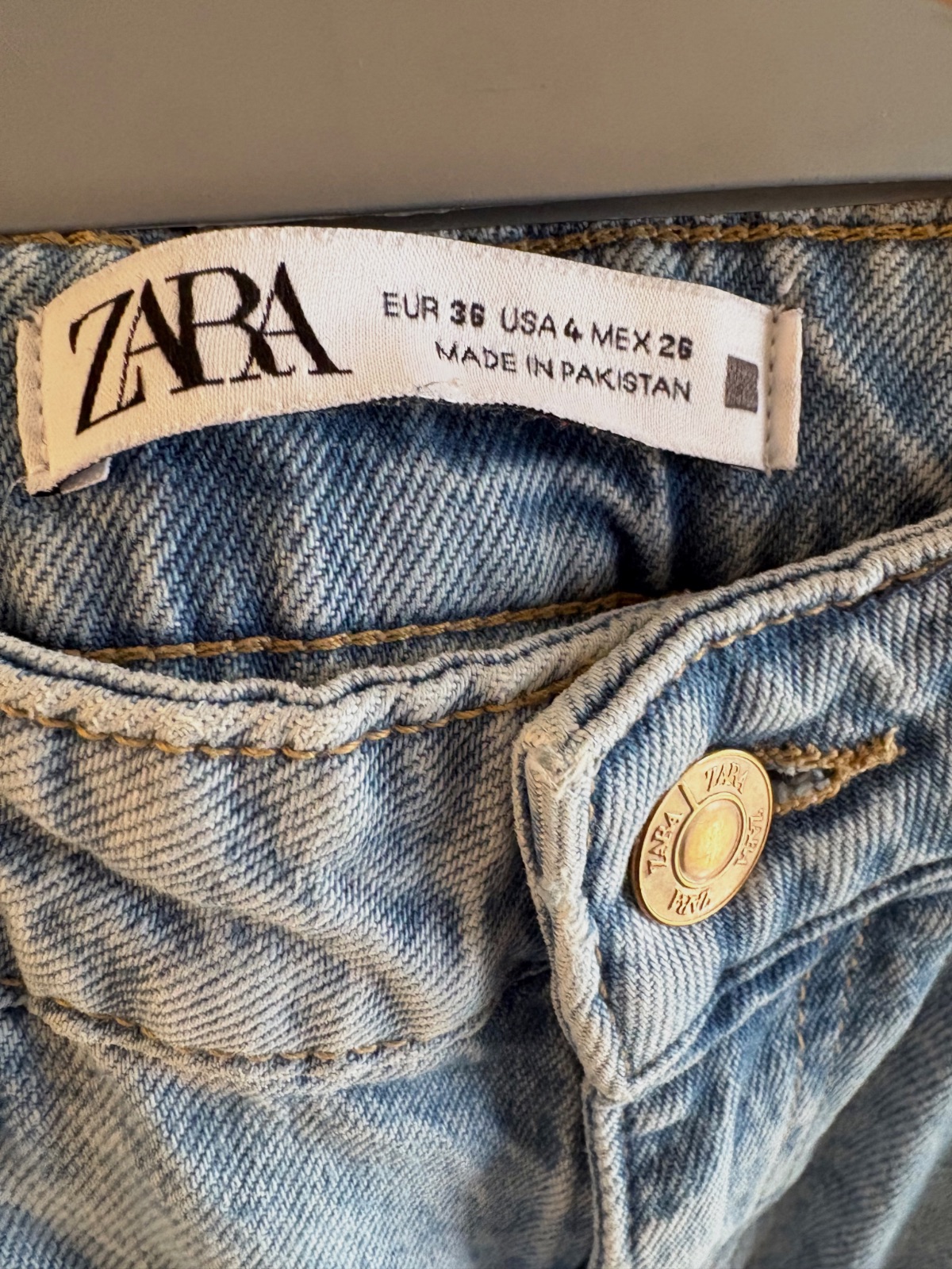Jeans femme Zara bleu taille 36  – Zara – taille 36 2