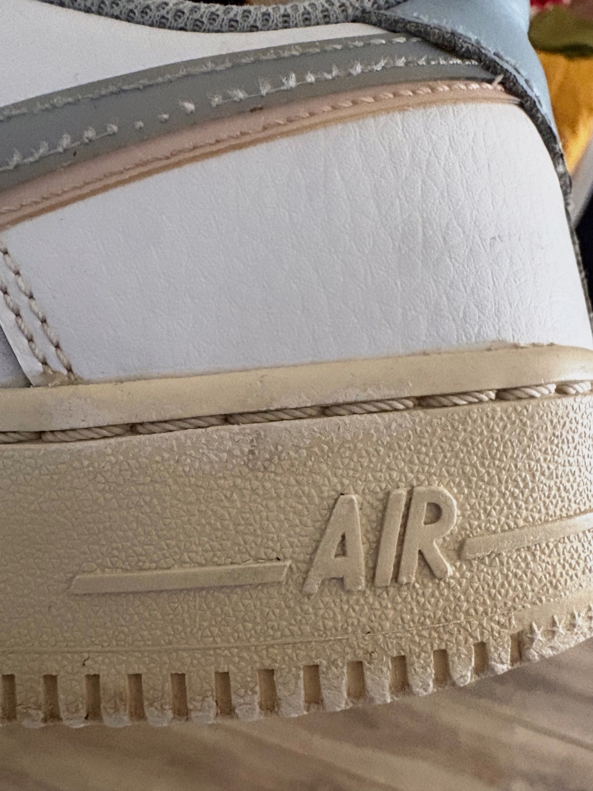Nike air femme taille 36,5 blanche rose et bleu – Nike – taille EU 36 6