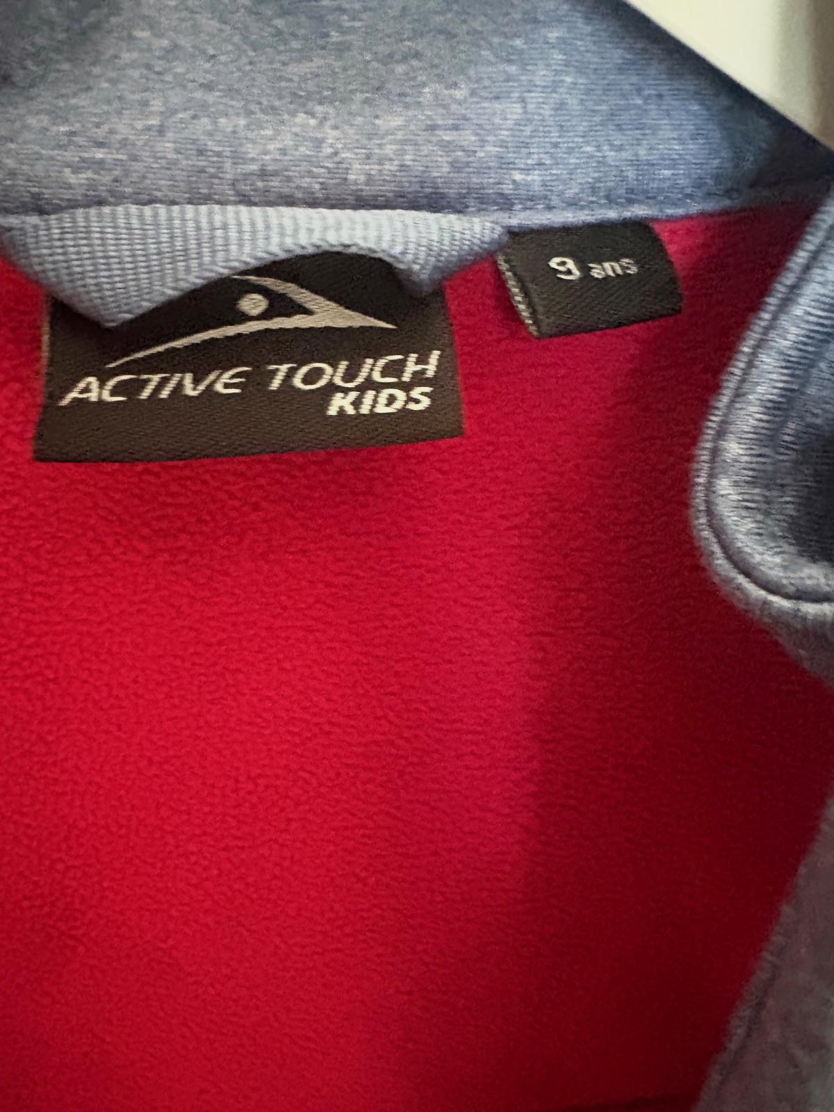 Veste enfant active touch 9 ans bleu et rose – Active touch – taille 9 ans 5