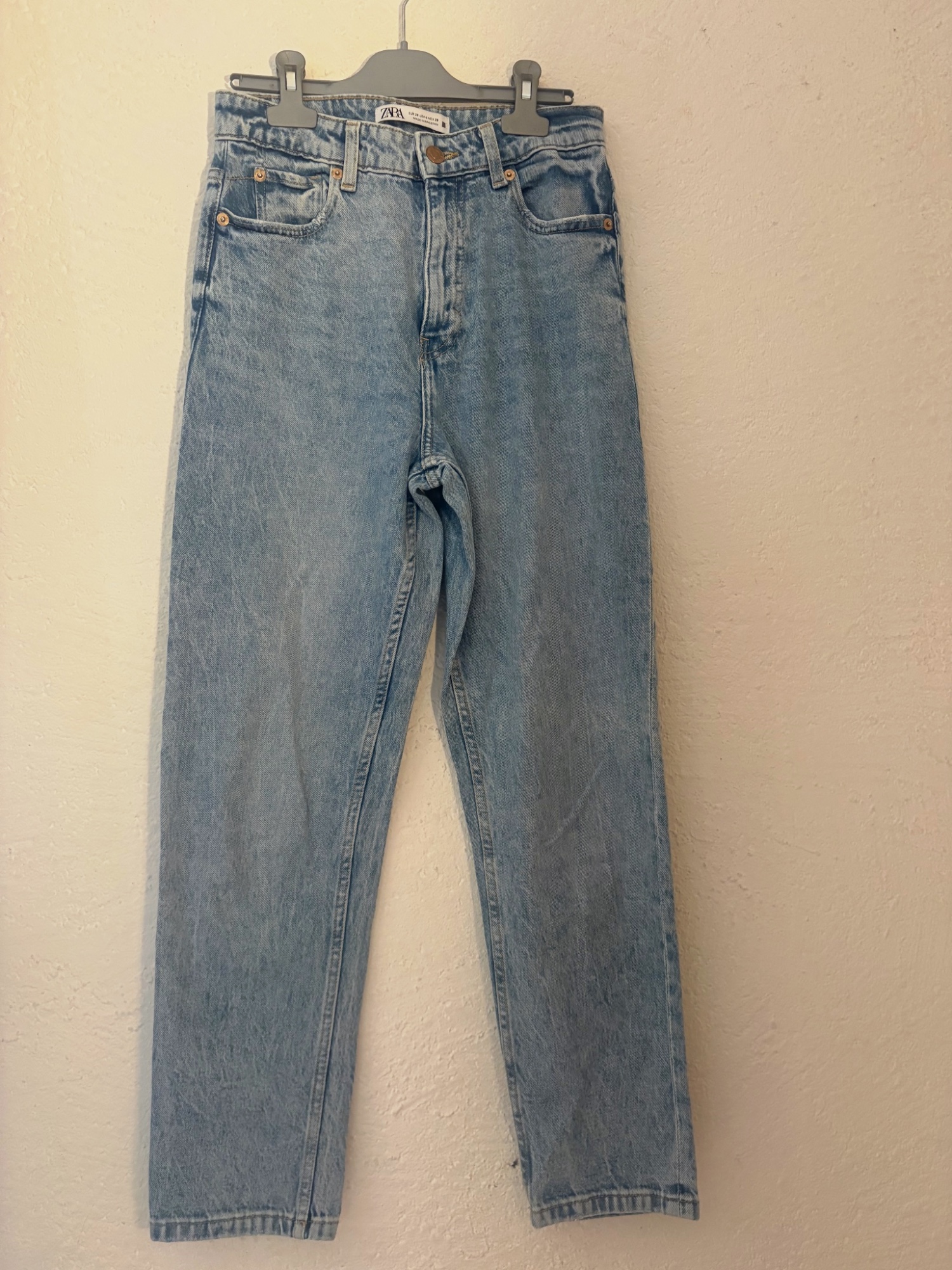Jeans femme Zara bleu taille 36 