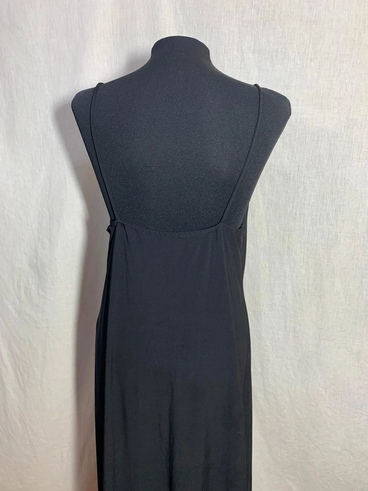 Vestido midi negro de tirantes | Black slip dress | Zara – Zara – taille M / 38 / 10 3