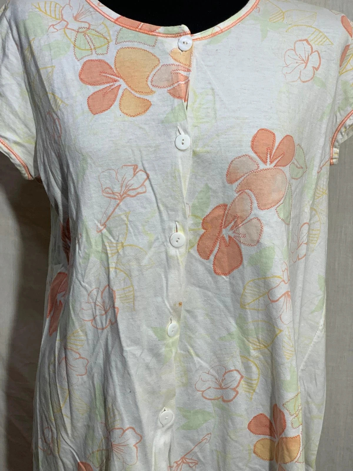 Camisa de pijama floral | Floral pajama shirt | Vania – VANIA – taille M / 38 / 10 4