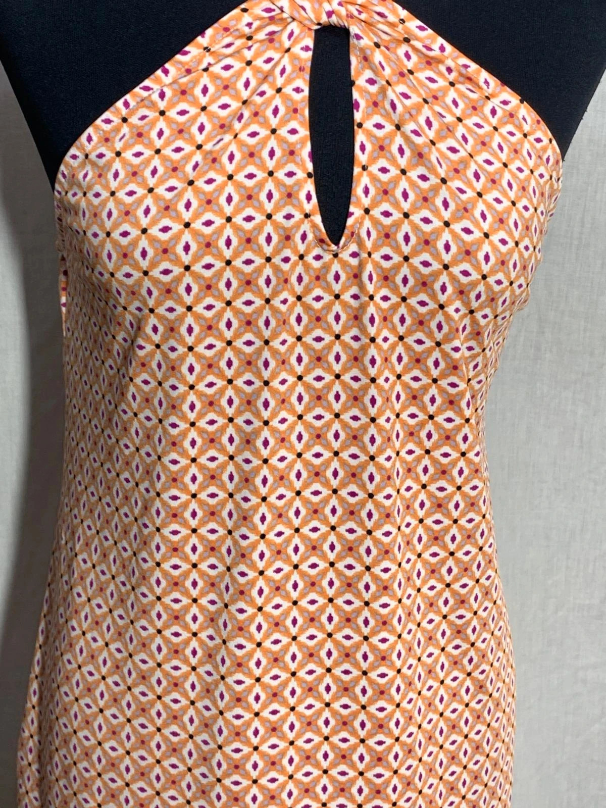 Top estampado con escote cruzado | Geometric printed halter top | Encuentro – Encuentro – taille M / 38 / 10 4