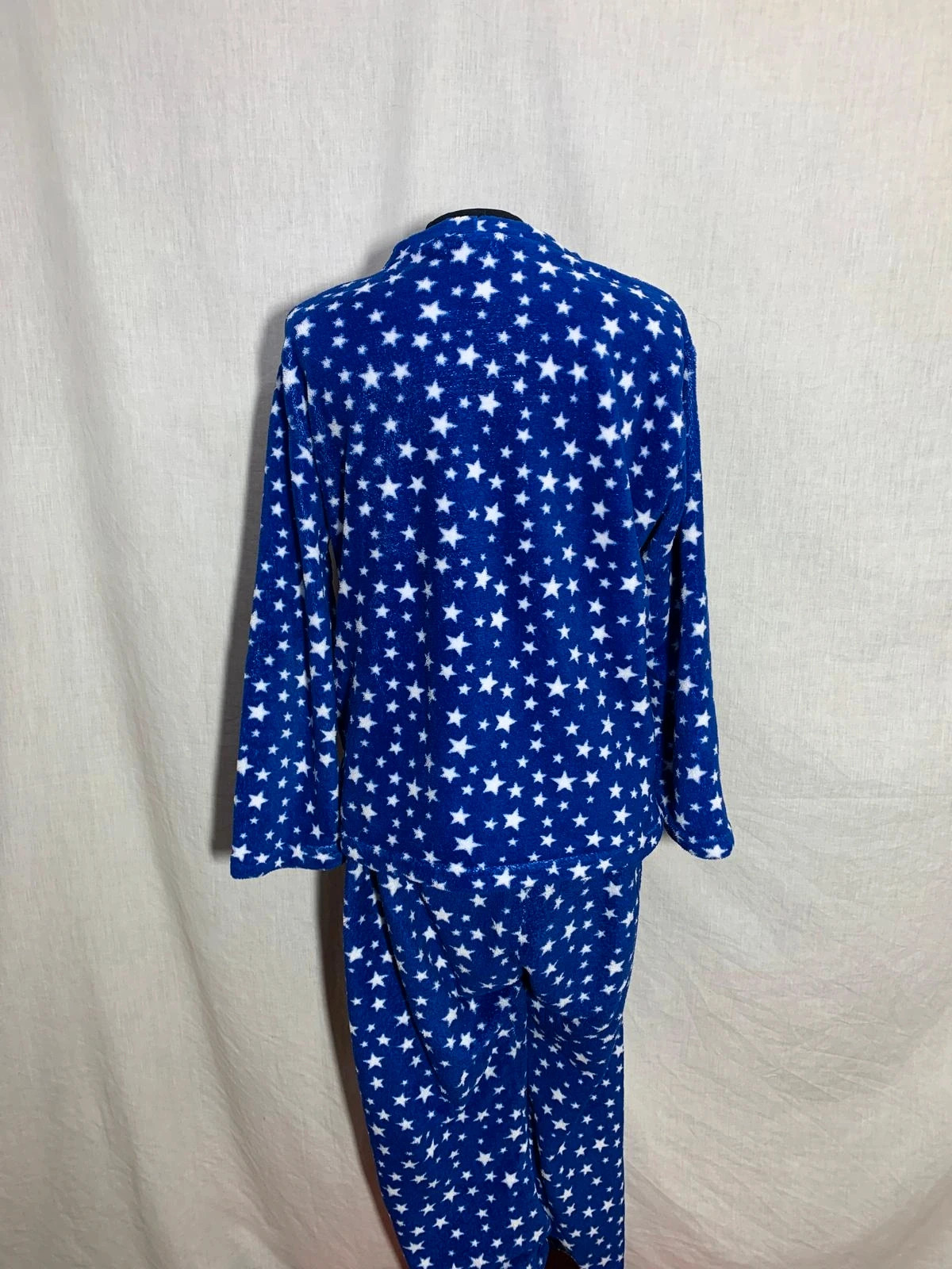 Conjunto de pijama azul con estampado de estrellas | Blue star print pajama set | Tramas – tramas – taille M / 38 / 10 2