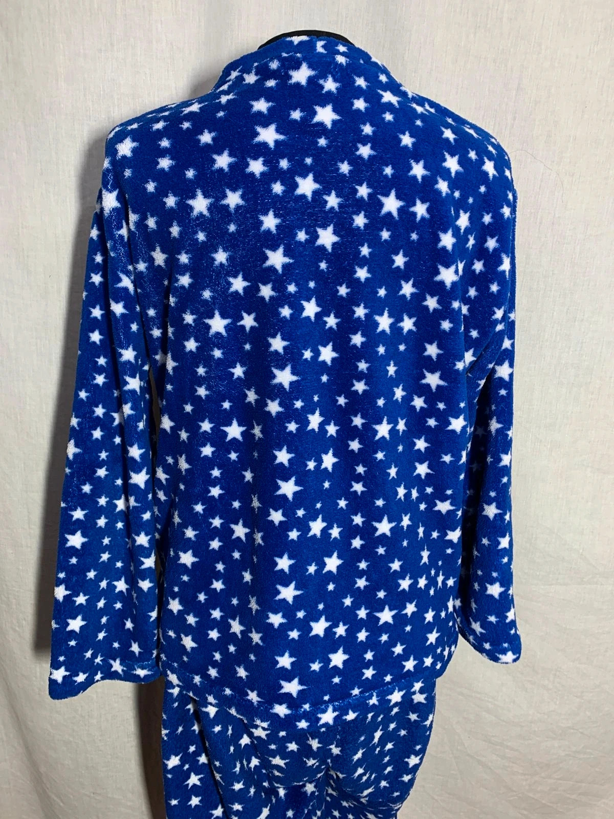 Conjunto de pijama azul con estampado de estrellas | Blue star print pajama set | Tramas – tramas – taille M / 38 / 10 4