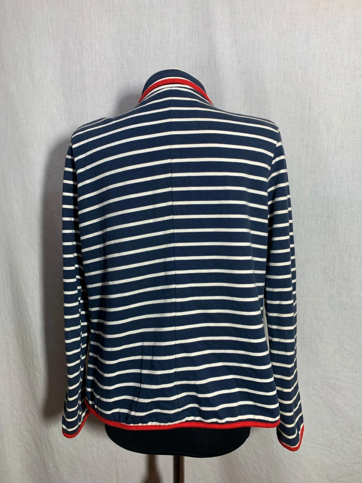 Chaqueta marinera de rayas azul y blanca | Navy Blue and white striped jacket | Riverside – Riverside – taille L / 40 / 12 2