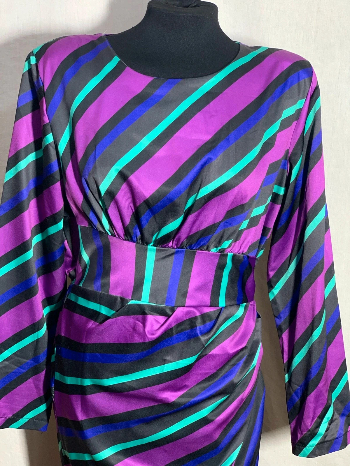 Vestido largo de fiesta morado | Purple party maxi dress | Sazalaxa – Sazalaxa – taille Taille unique 5