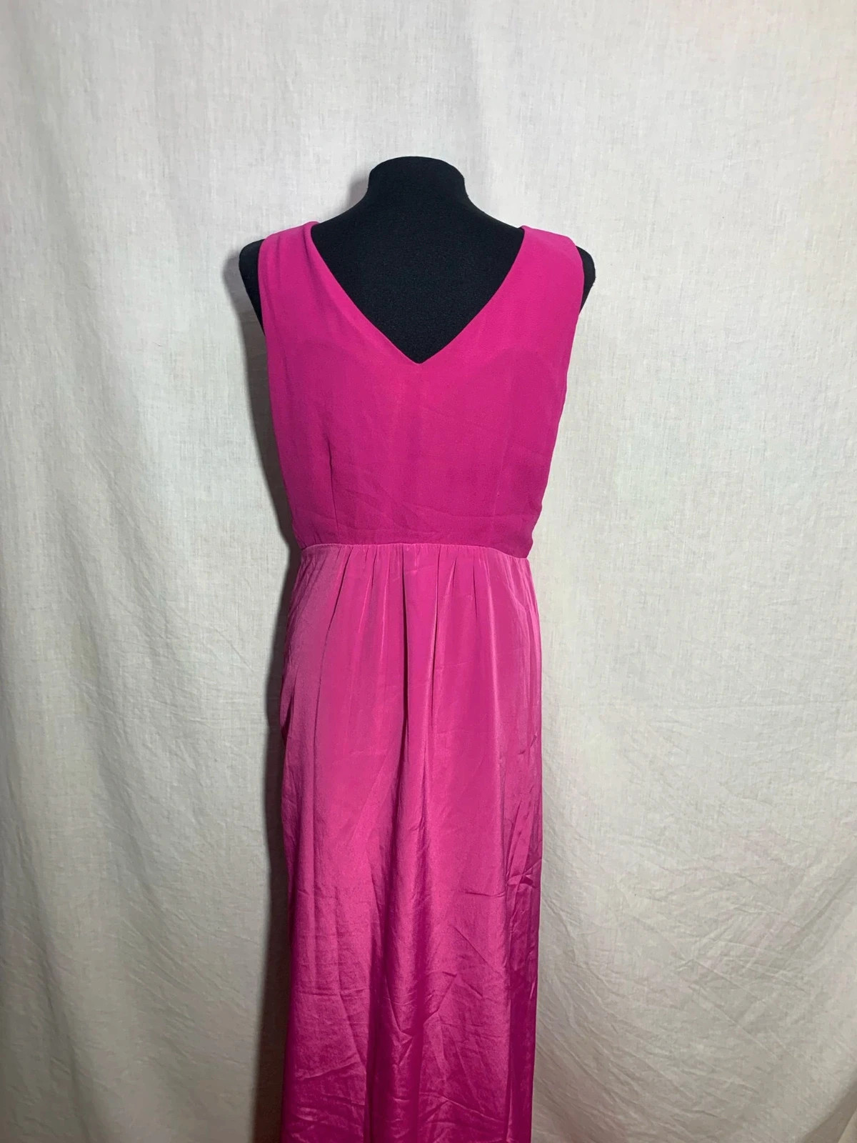 Vestido Fiesta largo rosa sin mangas | Pink sleeveless maxi Party Dress | Riverside – Riverside – taille XL / 42 / 14 2
