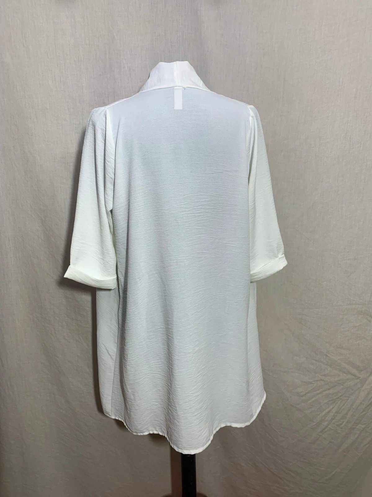 Chaqueta blanca ligera abierta | White light open jacket – New Collection – taille Taille unique 2