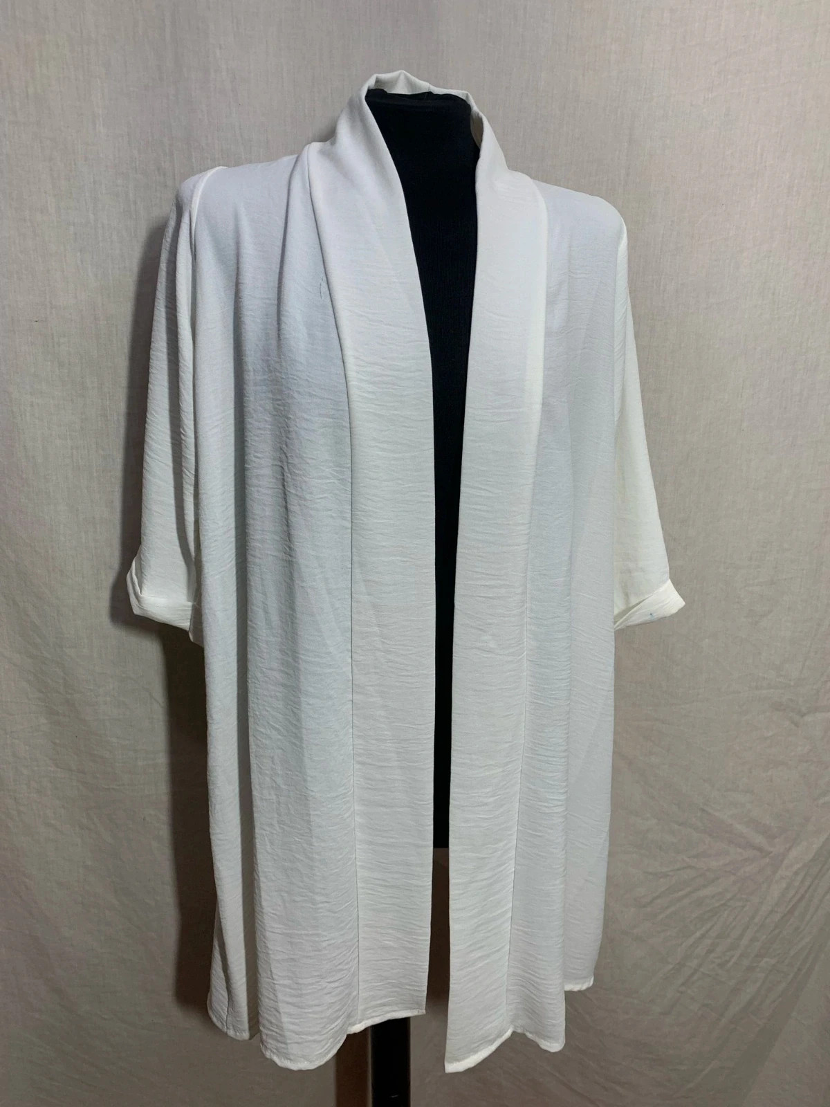 Chaqueta blanca ligera abierta | White light open jacket – New Collection – taille Taille unique 4