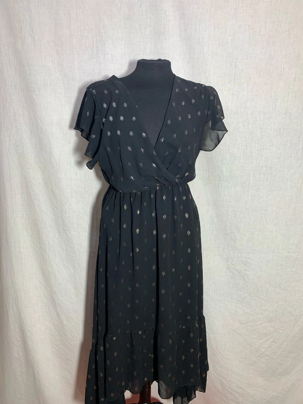 Vestido largo negro sin mangas | Black sleeveless maxi dress