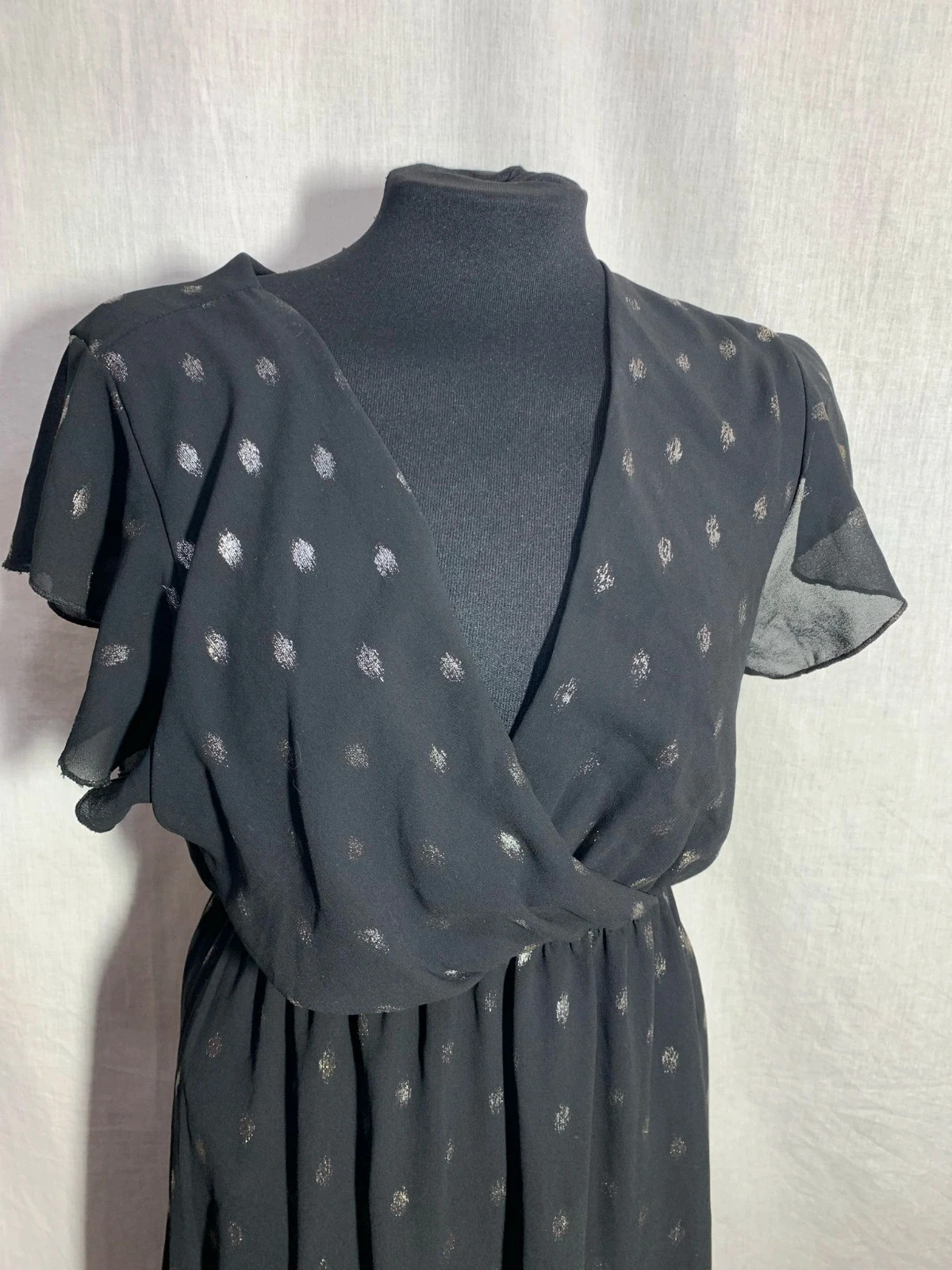 Vestido largo negro sin mangas | Black sleeveless maxi dress – M-Made in Italy – taille Taille unique 5