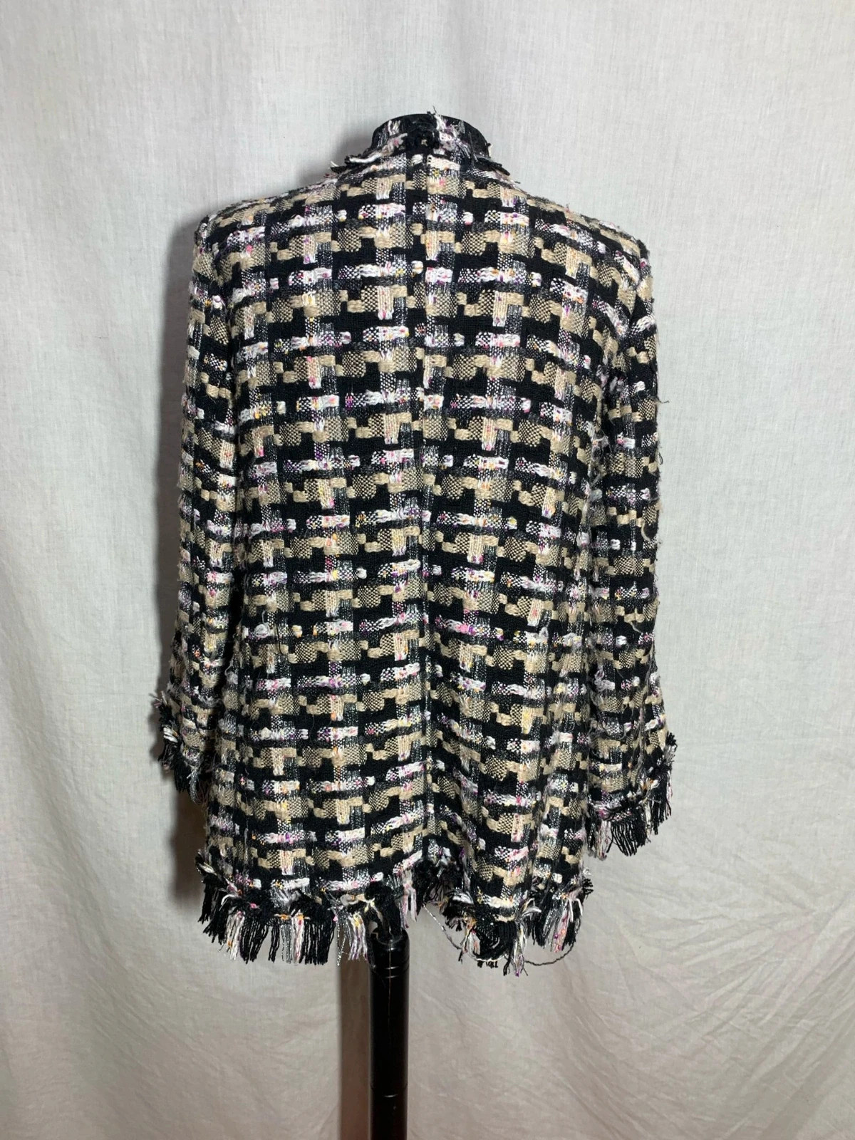 Chaqueta de Tweed Multicolor | Tweed Jacket | Cloche – Cloche – taille L / 40 / 12 2