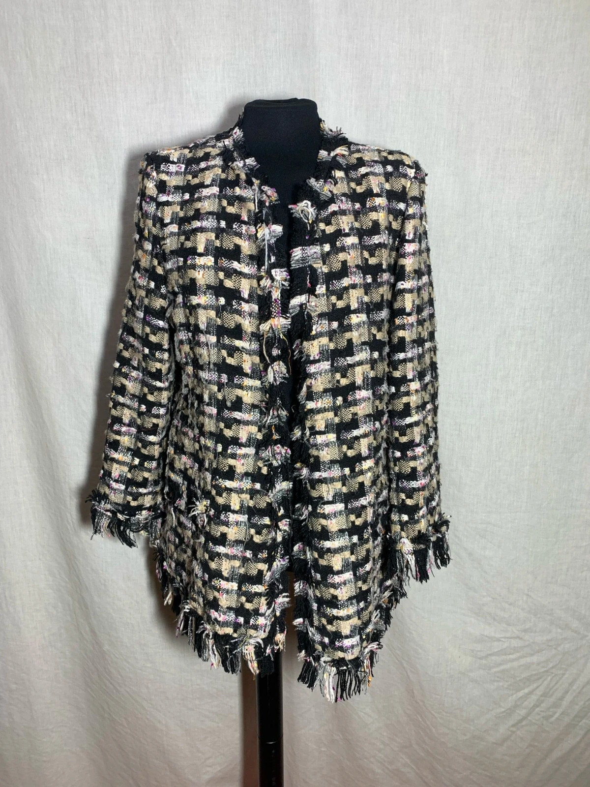 Chaqueta de Tweed Multicolor | Tweed Jacket | Cloche