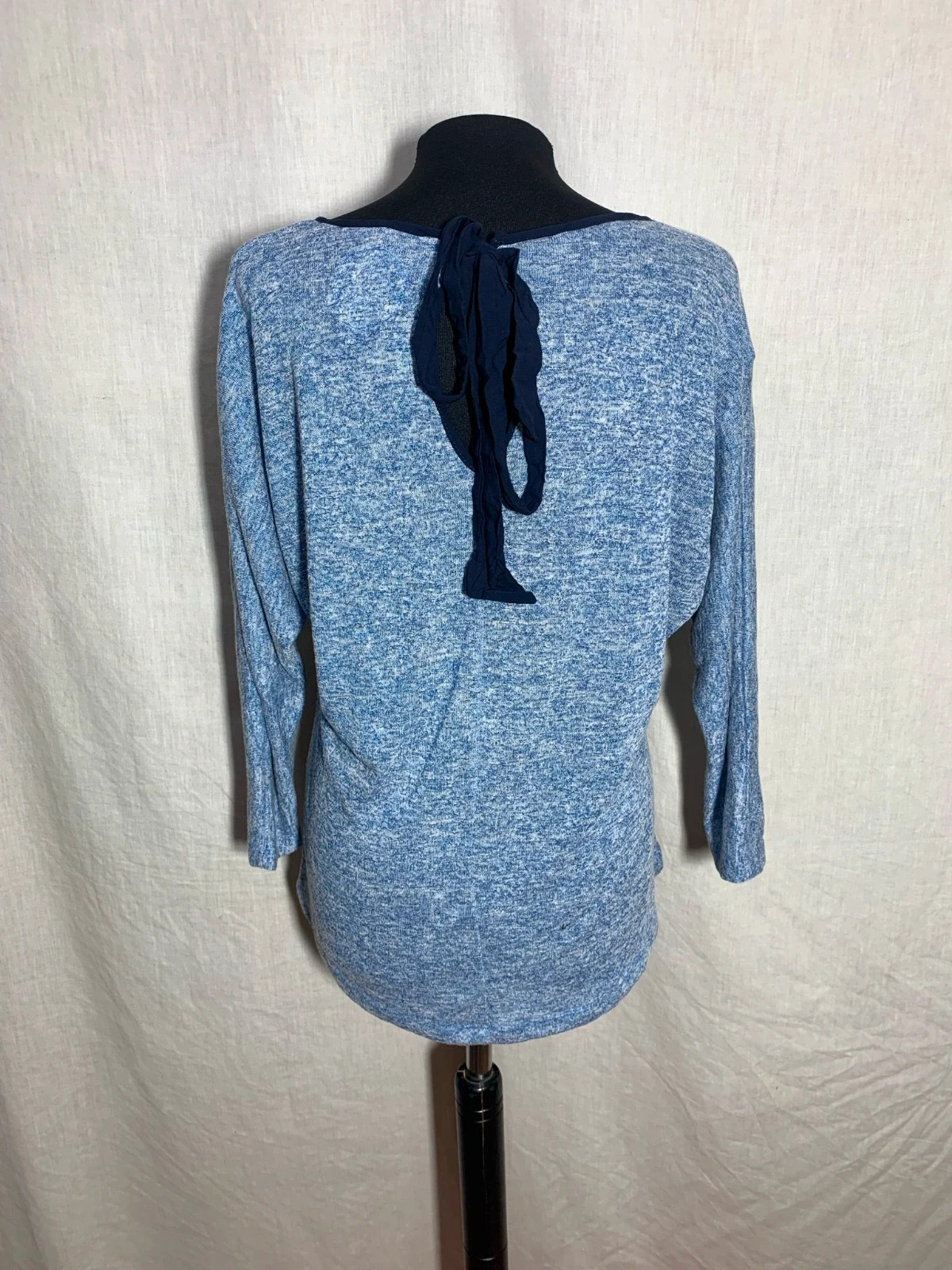 Blusa Azul Lisa | Blue Plain Blouse | Almatrichi – Almatrichi – taille Taille unique 2