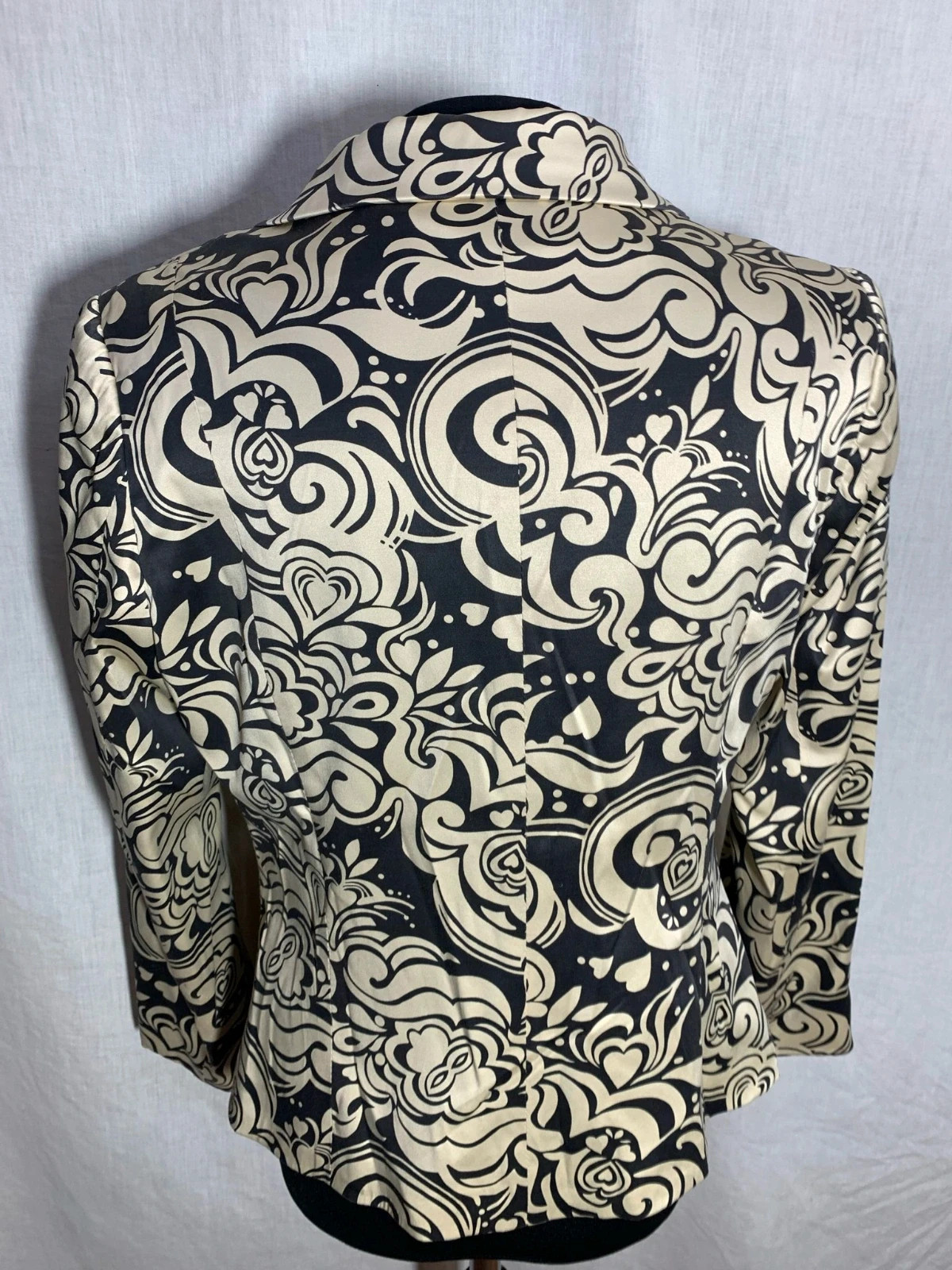 Chaqueta Americana Estampado Vichy | Gingham Blazer | Arych – Vintage Dressing – taille XL / 42 / 14 5