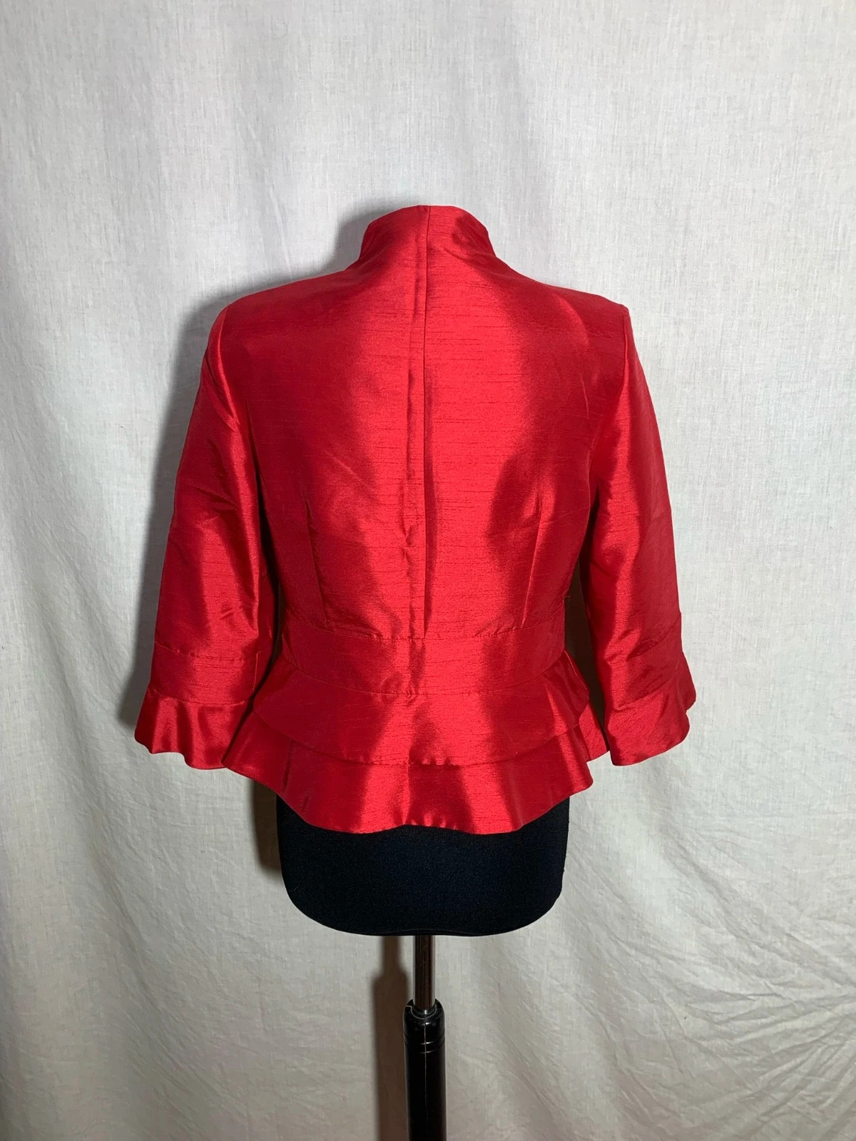 Chaqueta Americana Roja con Volantes | Red Blazer with Ruffles | Precchio Colors Concept – Precchio – taille L / 40 / 12 2
