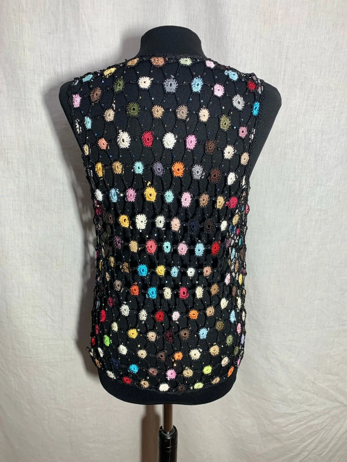 Chaleco Estilo Chaqueta sin Mangas | Sleeveless Jacket Style Vest – Vintage Dressing – taille Taille unique 2