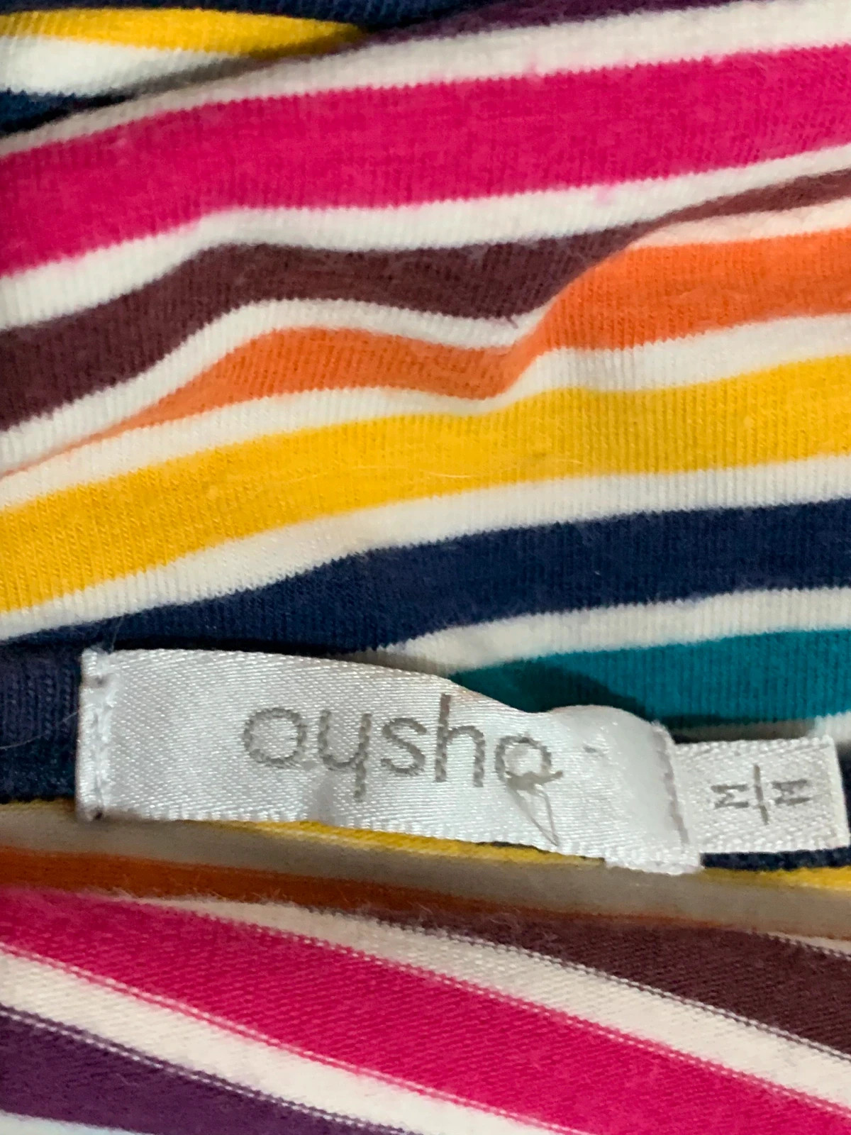 Camiseta de Tirantes a Rayas Multicolor | Multicolored Striped Tank Top | Oysho – Oysho – taille M / 38 / 10 5