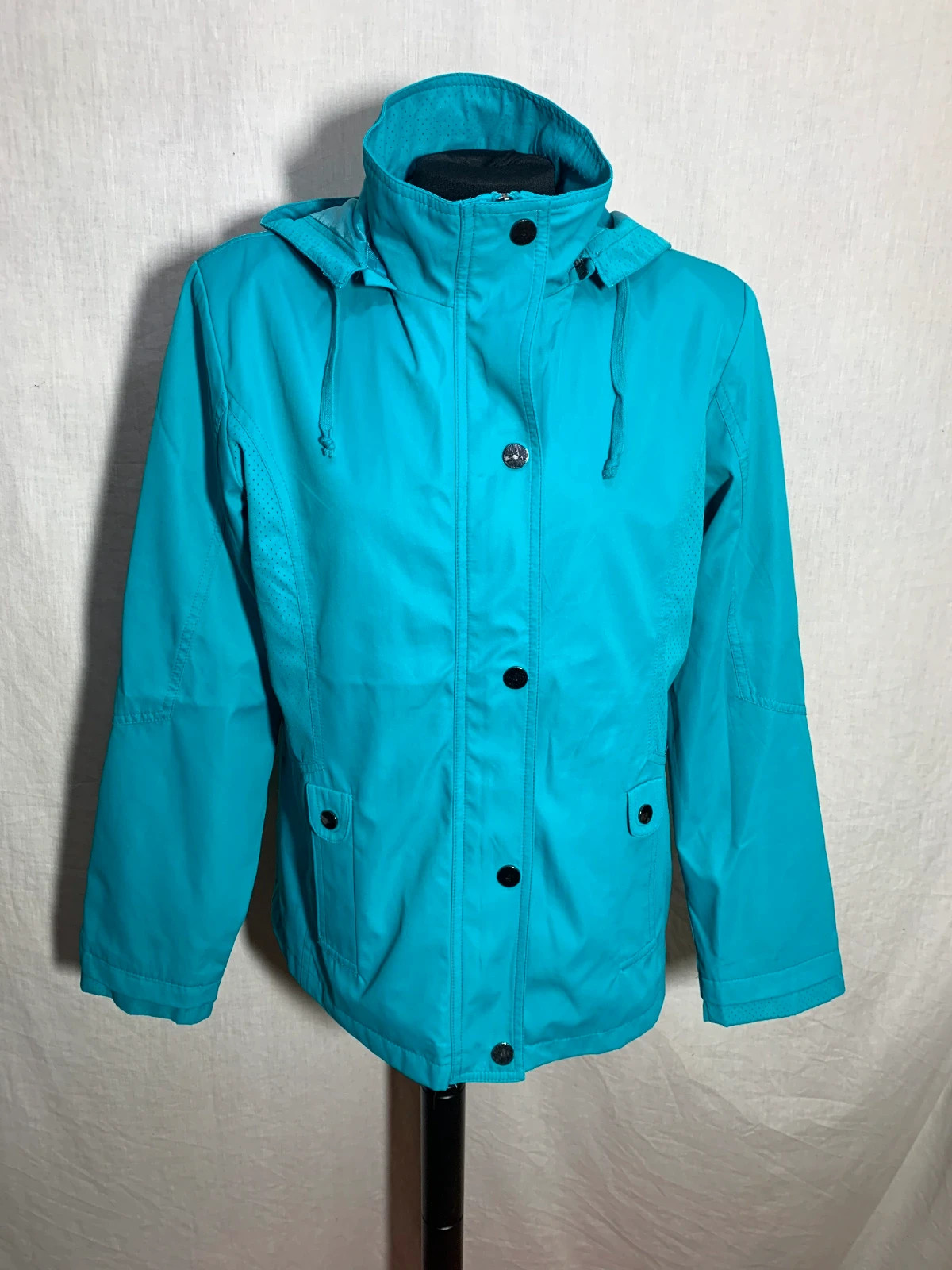 Chaqueta cortavientos azul turquesa | Turquoise blue windbreaker | Fénix – Fenix – taille L / 40 / 12 4