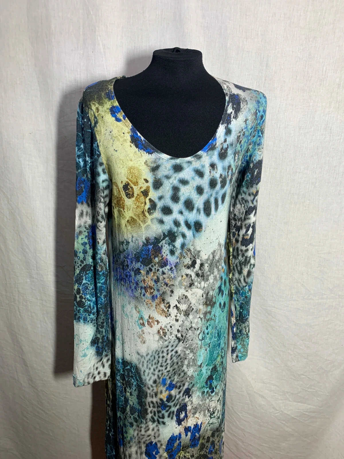 Vestido largo de fiesta | maxi Party dress | Pilar Vidal – Vintage Dressing – taille XXL / 44 / 16 3