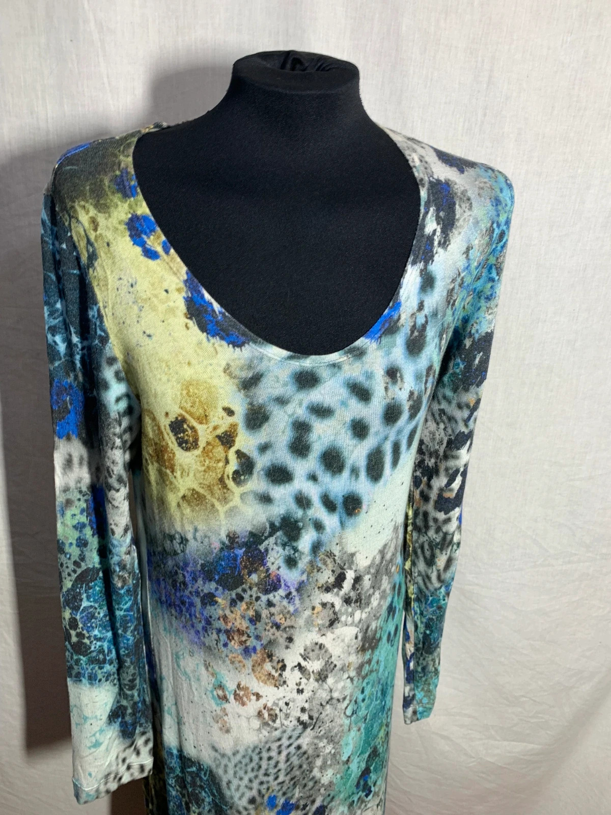 Vestido largo de fiesta | maxi Party dress | Pilar Vidal – Vintage Dressing – taille XXL / 44 / 16 4