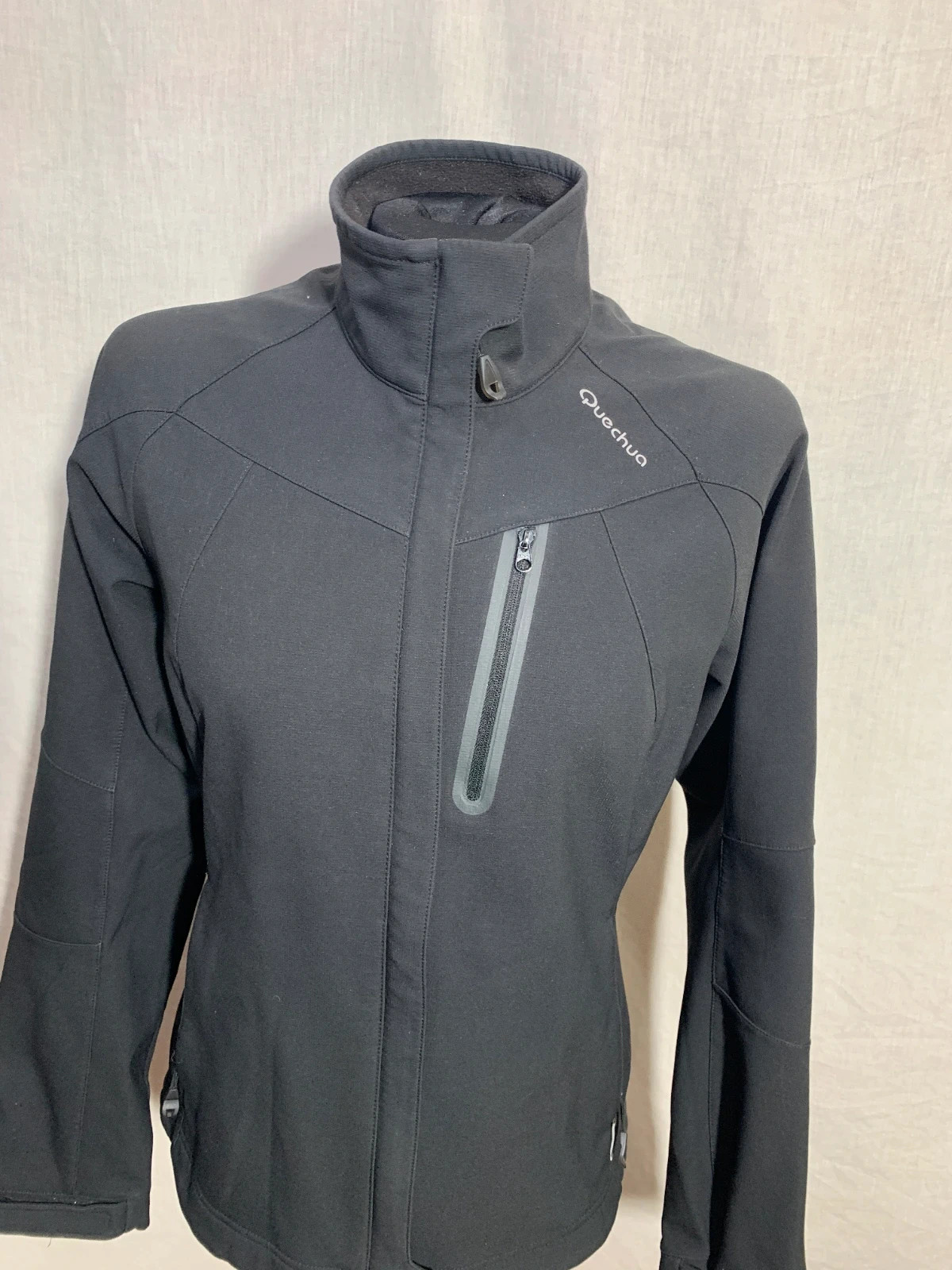 Chaqueta softshell negra | Black softshell jacket | Decathlon – Decathlon – taille XS / 34 / 6 5