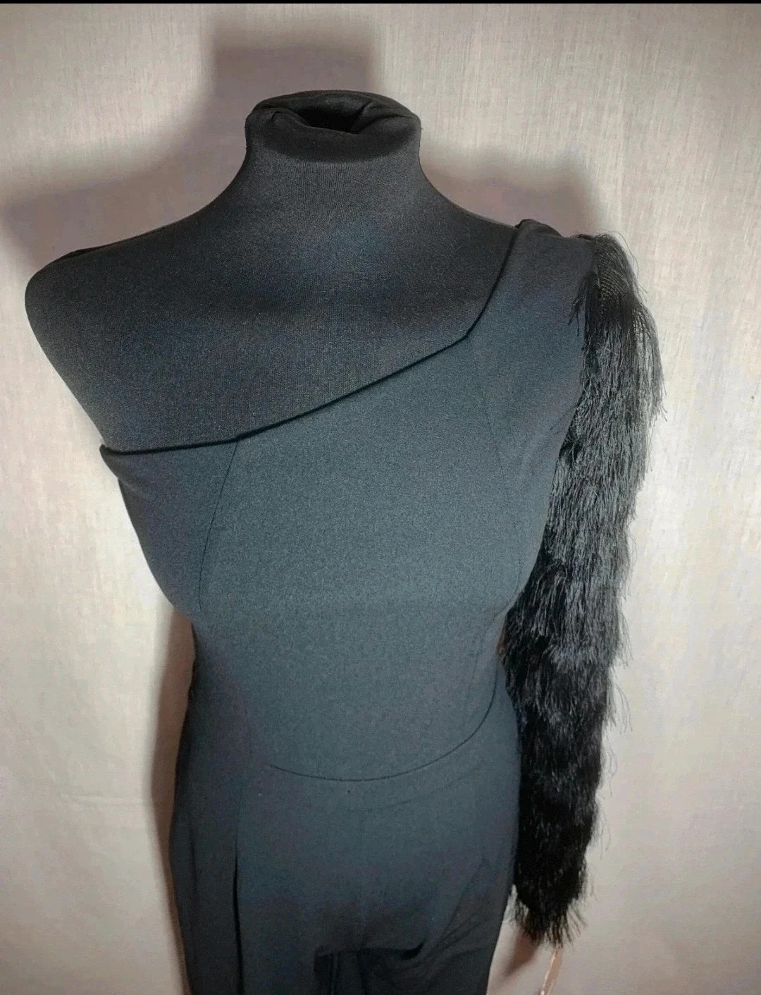 Black One Shoulder Jumpsuit | Mono Largo Negro Asimétrico | Marta en Brazil – Marta en Brazil – taille S / 36 / 8 4
