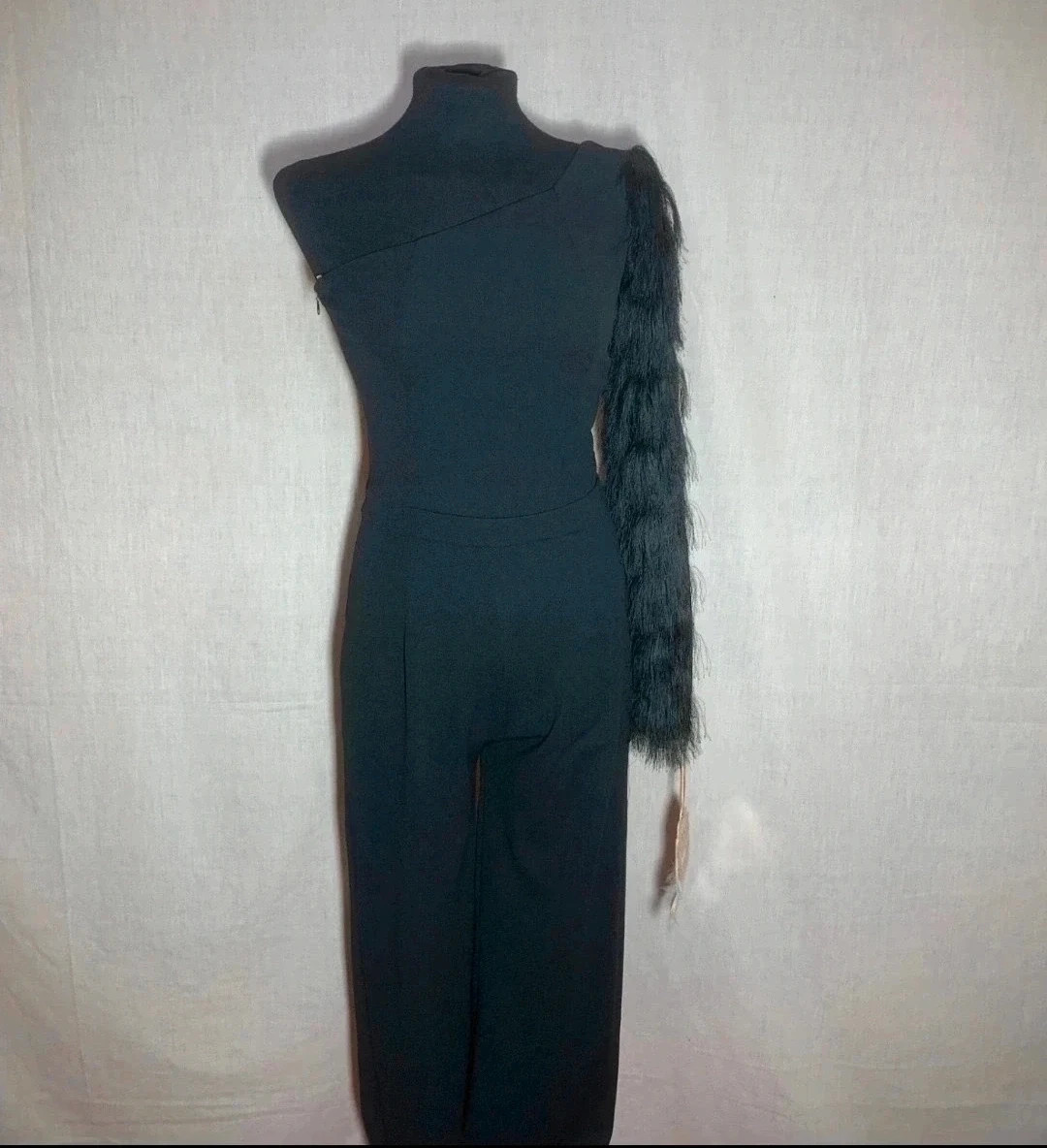 Black One Shoulder Jumpsuit | Mono Largo Negro Asimétrico | Marta en Brazil – Marta en Brazil – taille S / 36 / 8