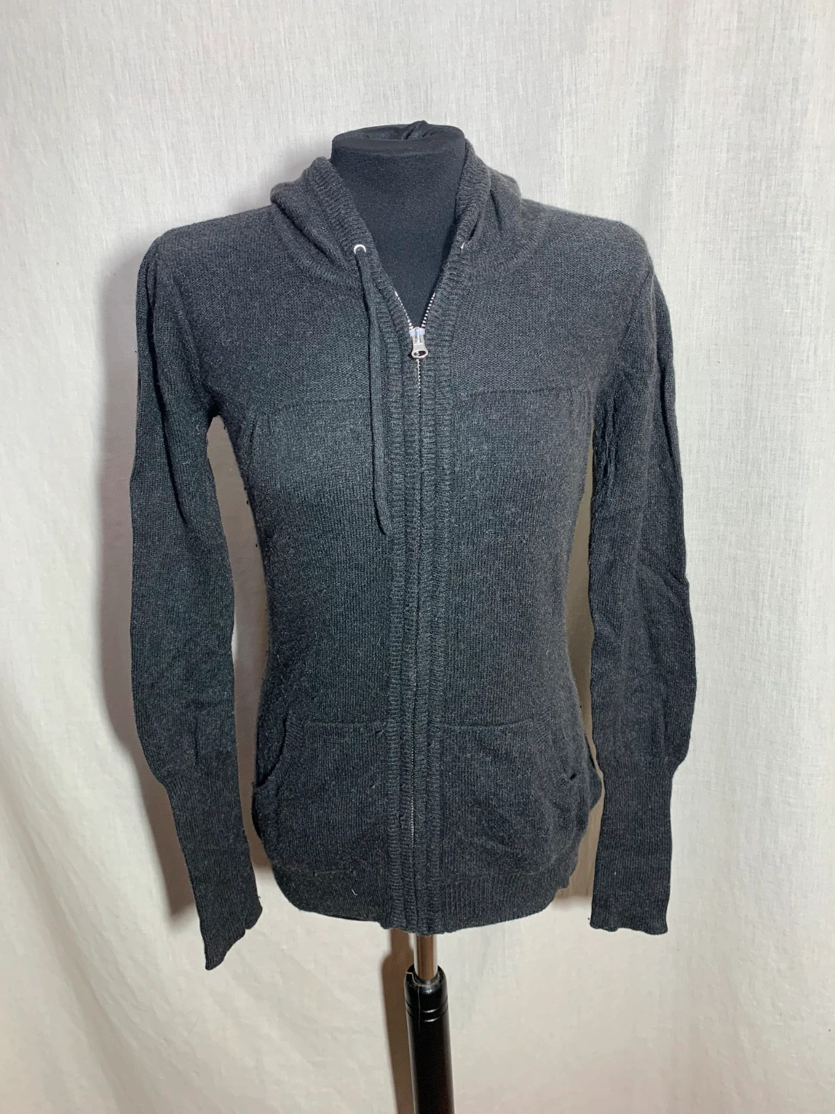 Chaqueta de Punto con Capucha | Knit Zip-Up Hoodie | Springfield – Springfield – taille L / 40 / 12 3