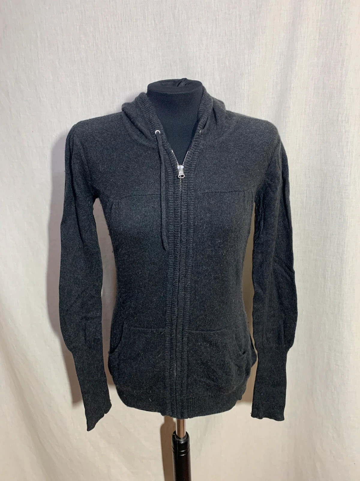 Chaqueta de Punto con Capucha | Knit Zip-Up Hoodie | Springfield – Springfield – taille L / 40 / 12