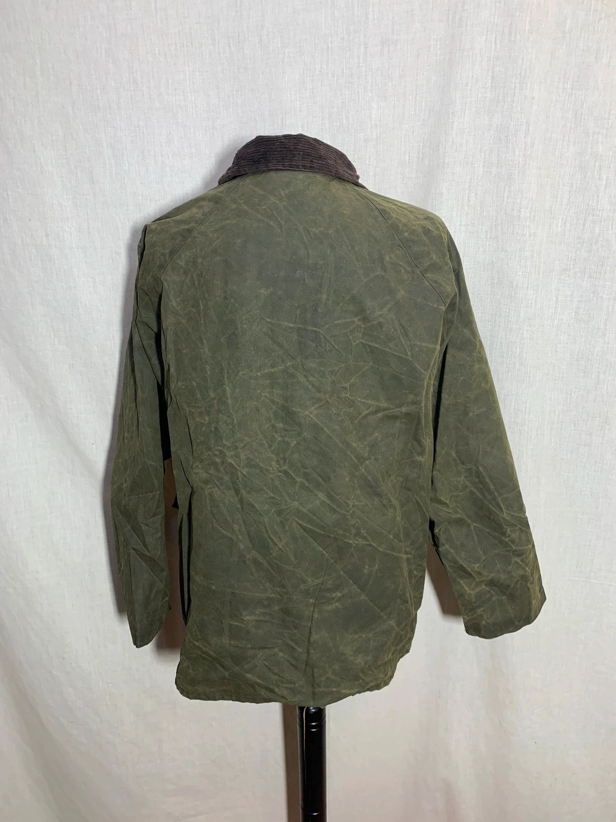 Abrigo Verde con Cuello de Pana | Green Coat with Corduroy Collar | Bearwood – Bearwood – taille XXS / 32 / 4 2