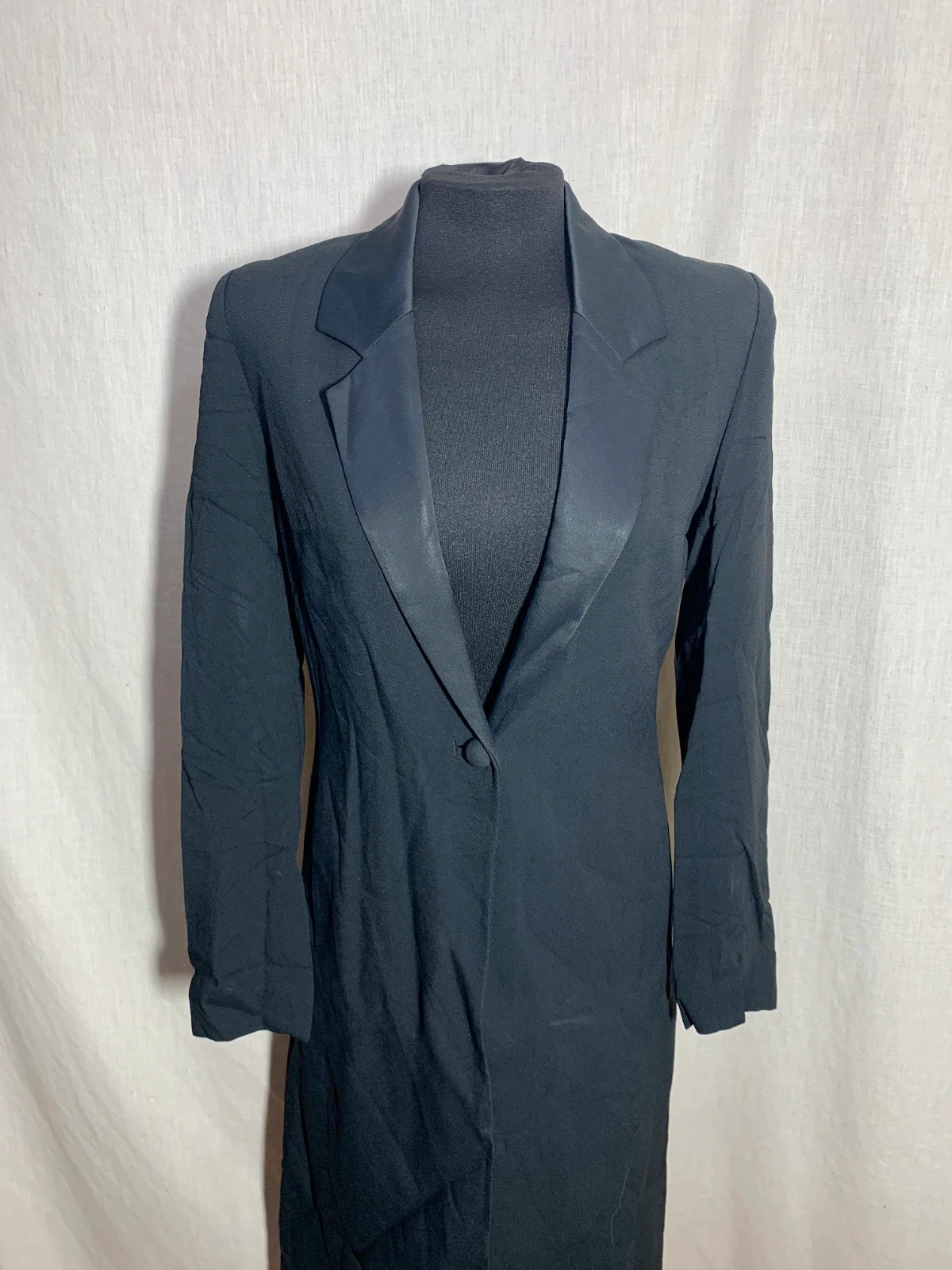 Vestido Tipo Blazer Largo | Long Blazer Dress | Caramelo – Caramelo – taille L / 40 / 12 3