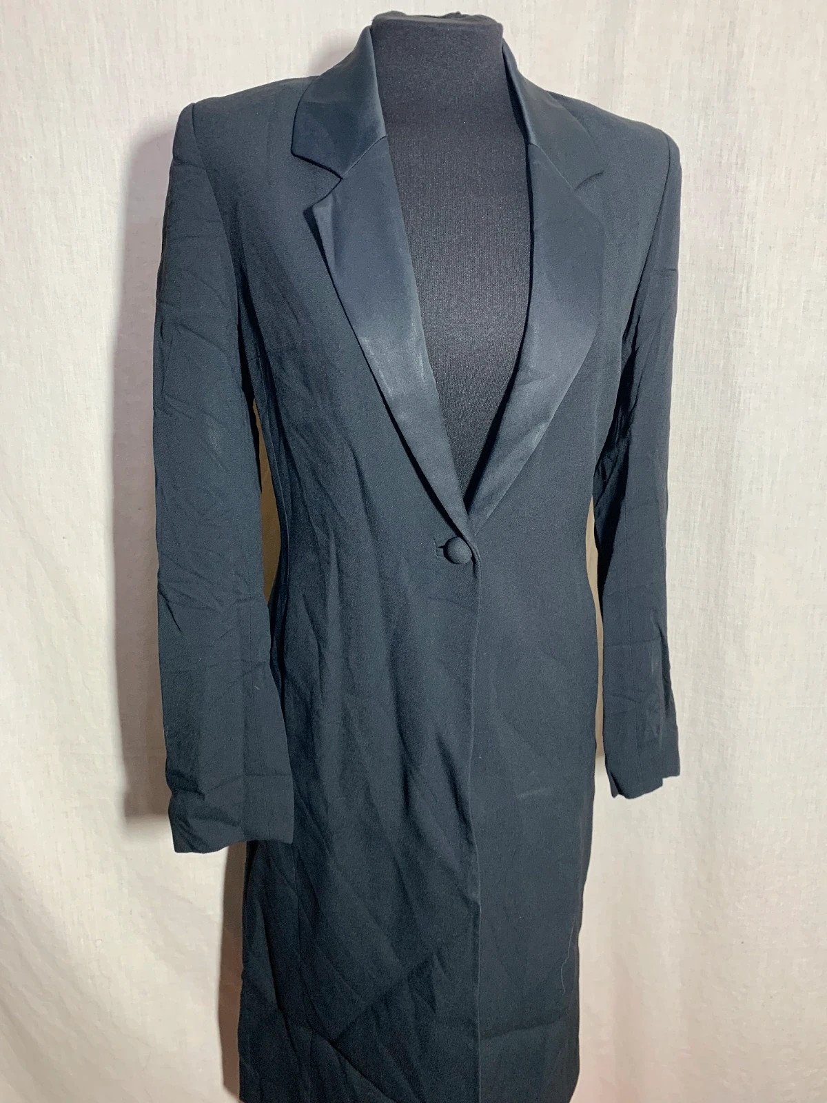 Vestido Tipo Blazer Largo | Long Blazer Dress | Caramelo – Caramelo – taille L / 40 / 12 4