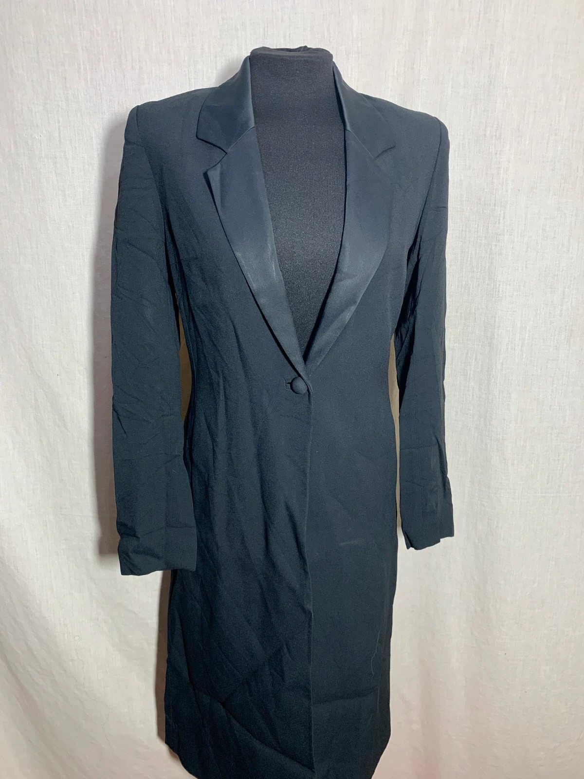 Vestido Tipo Blazer Largo | Long Blazer Dress | Caramelo – Caramelo – taille L / 40 / 12 5