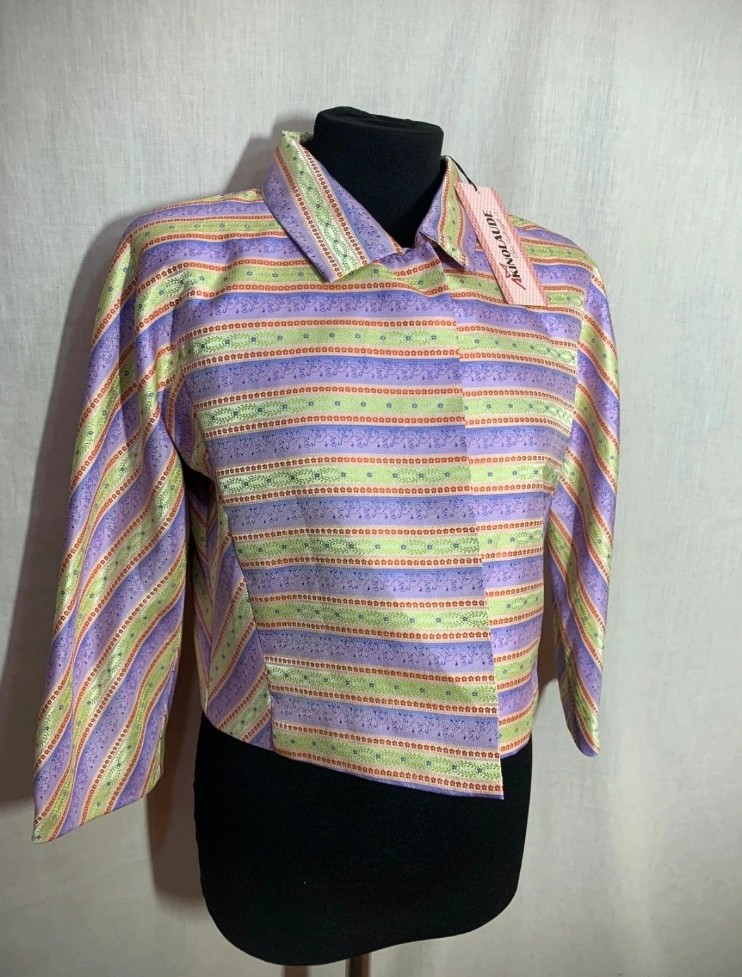 Short Retro Jacket estilo asiático | Chaqueta Corta Retro | Akino Laude – AKINO LAUDE – taille XL / 42 / 14 4