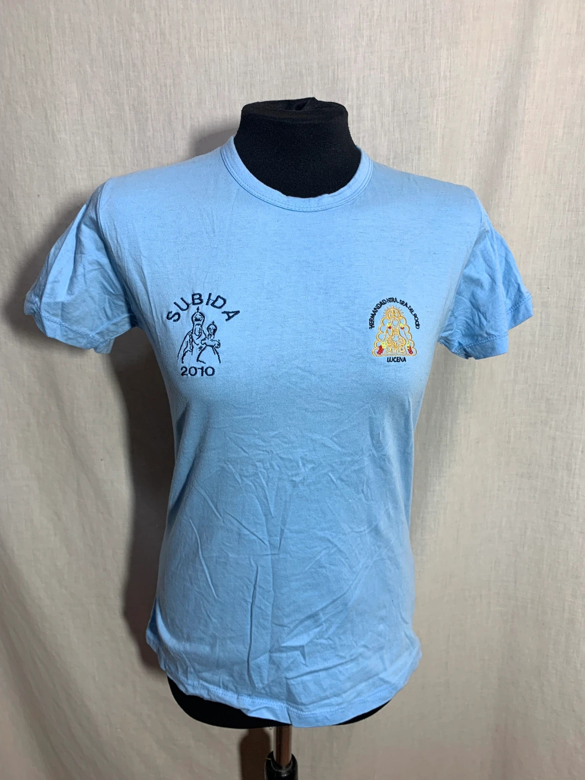 Camiseta Azul del Rocío de Lucena | Lucena Rocío Brotherhood Blue T-shirt | Local – taille XL 3