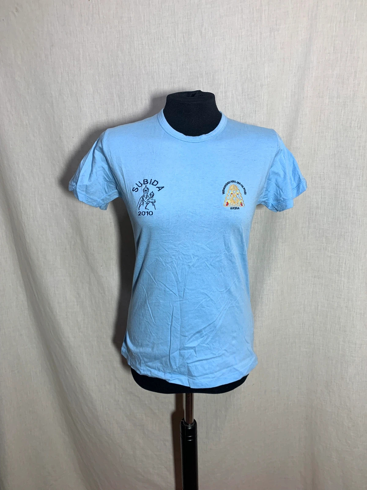 Camiseta Azul del Rocío de Lucena | Lucena Rocío Brotherhood Blue T-shirt | Local – taille XL