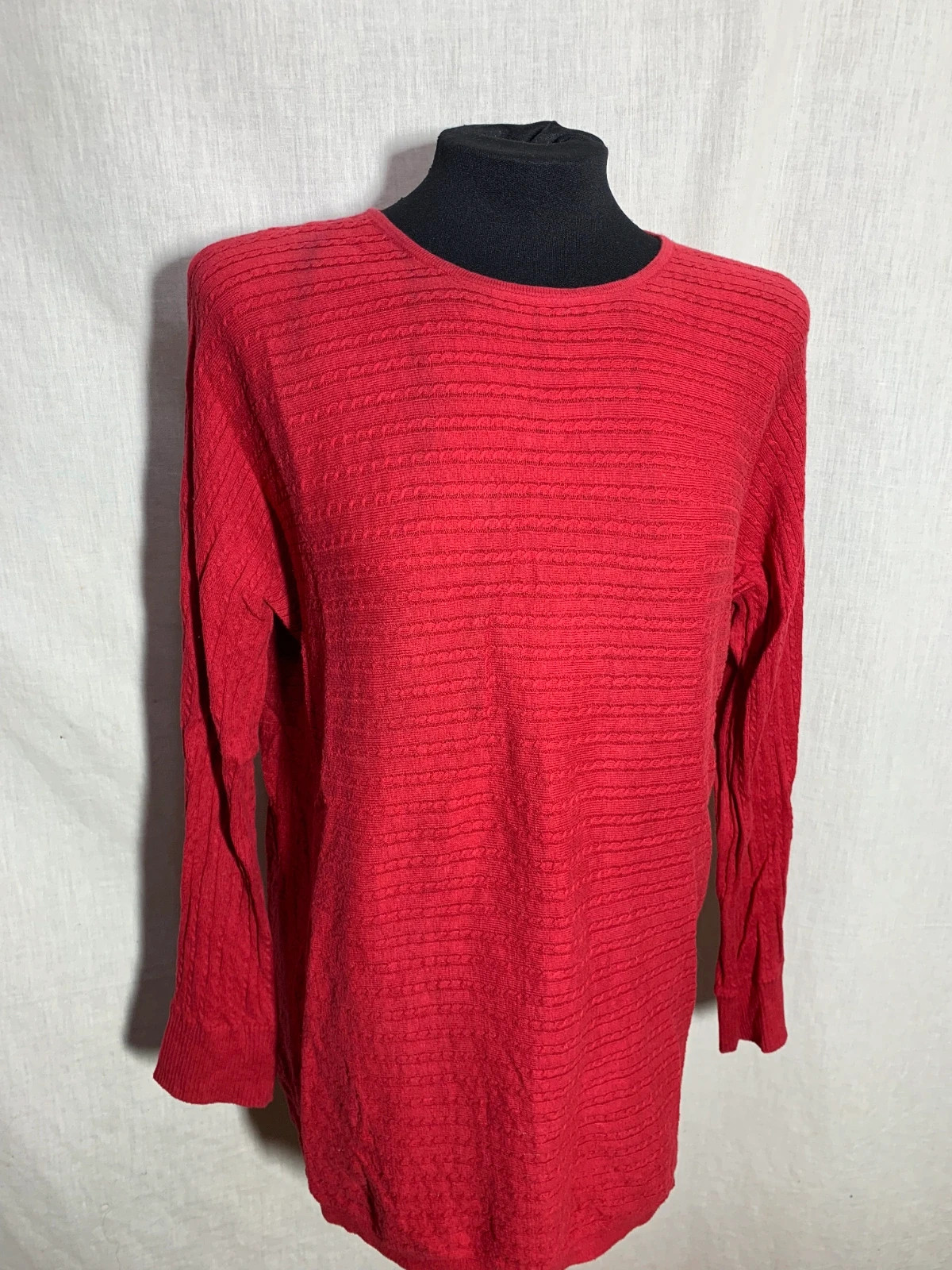 Jersey Rojo con Espalda Abierta | Red Open-Back Sweater | Massimo Dutti – Massimo Dutti – taille S / 36 / 8 3