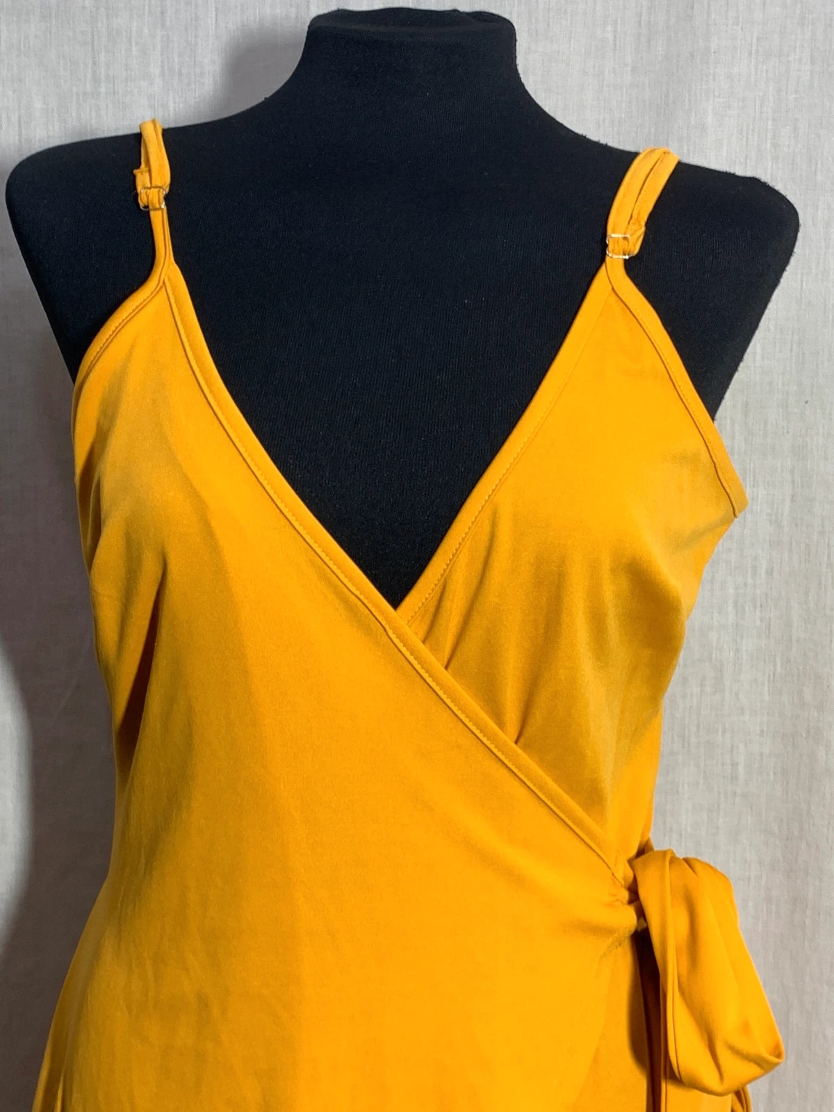 Mono Largo Cruzado con Lazada | Wrap Style Jumpsuit | Shein – Shein Curve – taille XL / 42 / 14 5