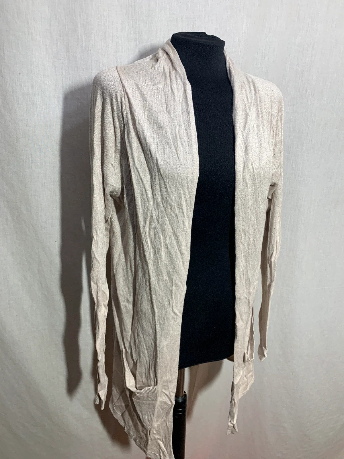Chaqueta de Punto Abierta Larga | Long Open Knit Cardigan | Mango – Mango – taille L / 40 / 12 3