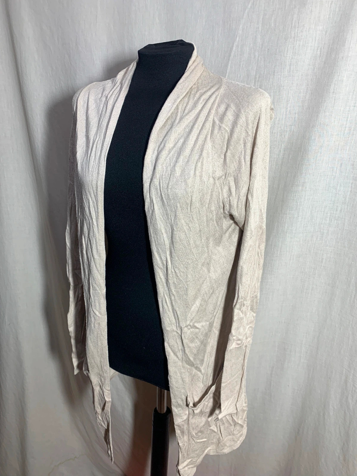 Chaqueta de Punto Abierta Larga | Long Open Knit Cardigan | Mango – Mango – taille L / 40 / 12 5