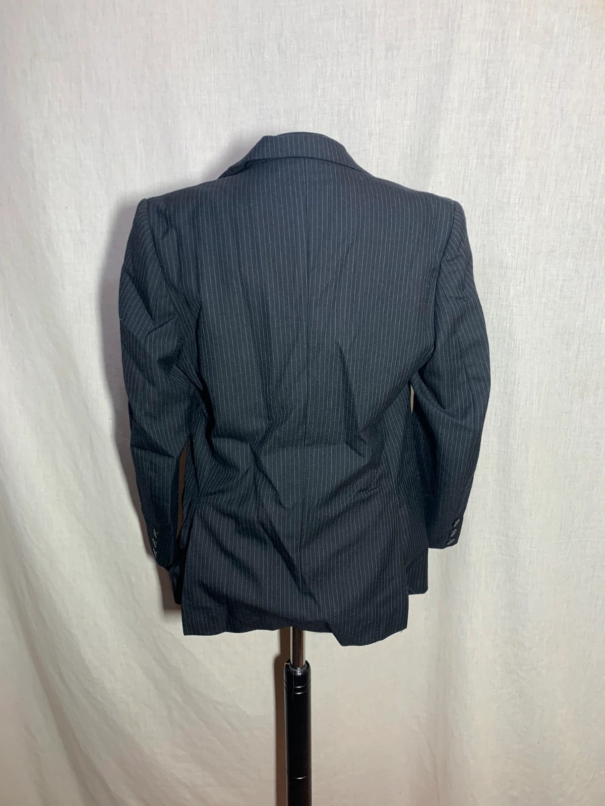 Americana de Raya Diplomática | Pinstripe Blazer | Portem – Vintage Dressing – taille XL 2