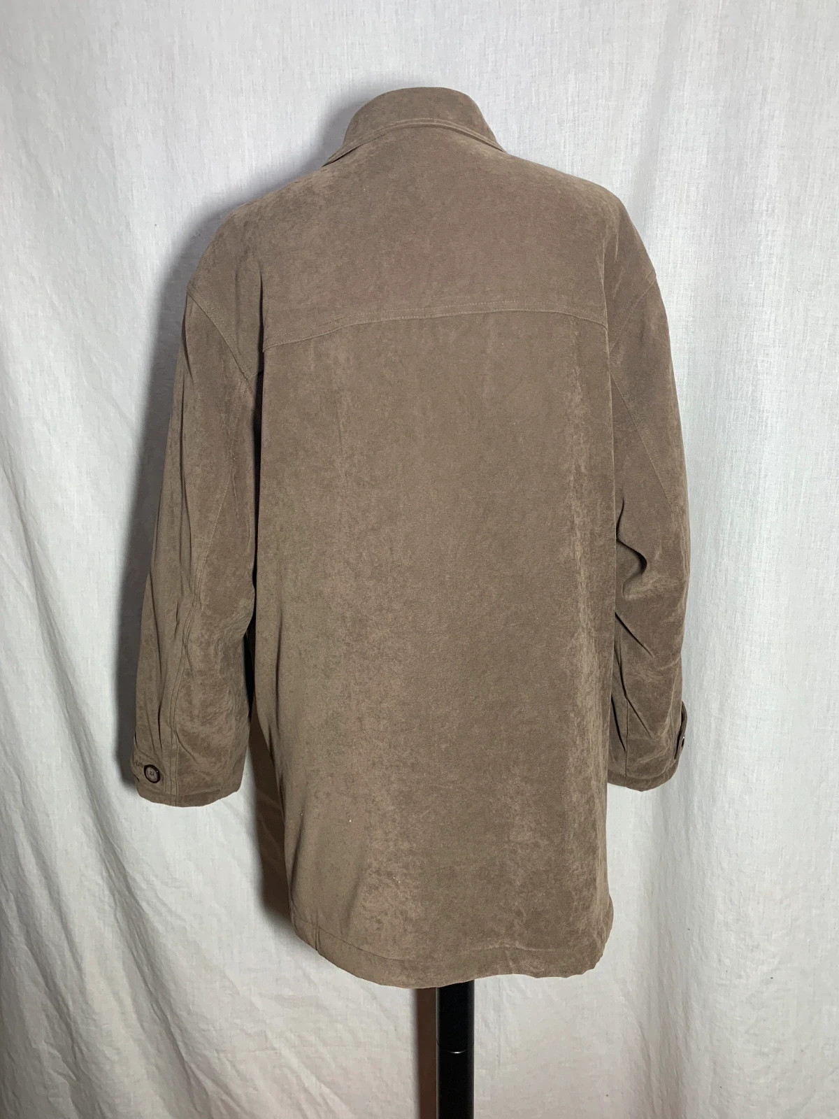 Abrigo de Antelina | Faux Suede Coat | Reflejo – Vintage Dressing – taille 4XL / 48 / 20 4