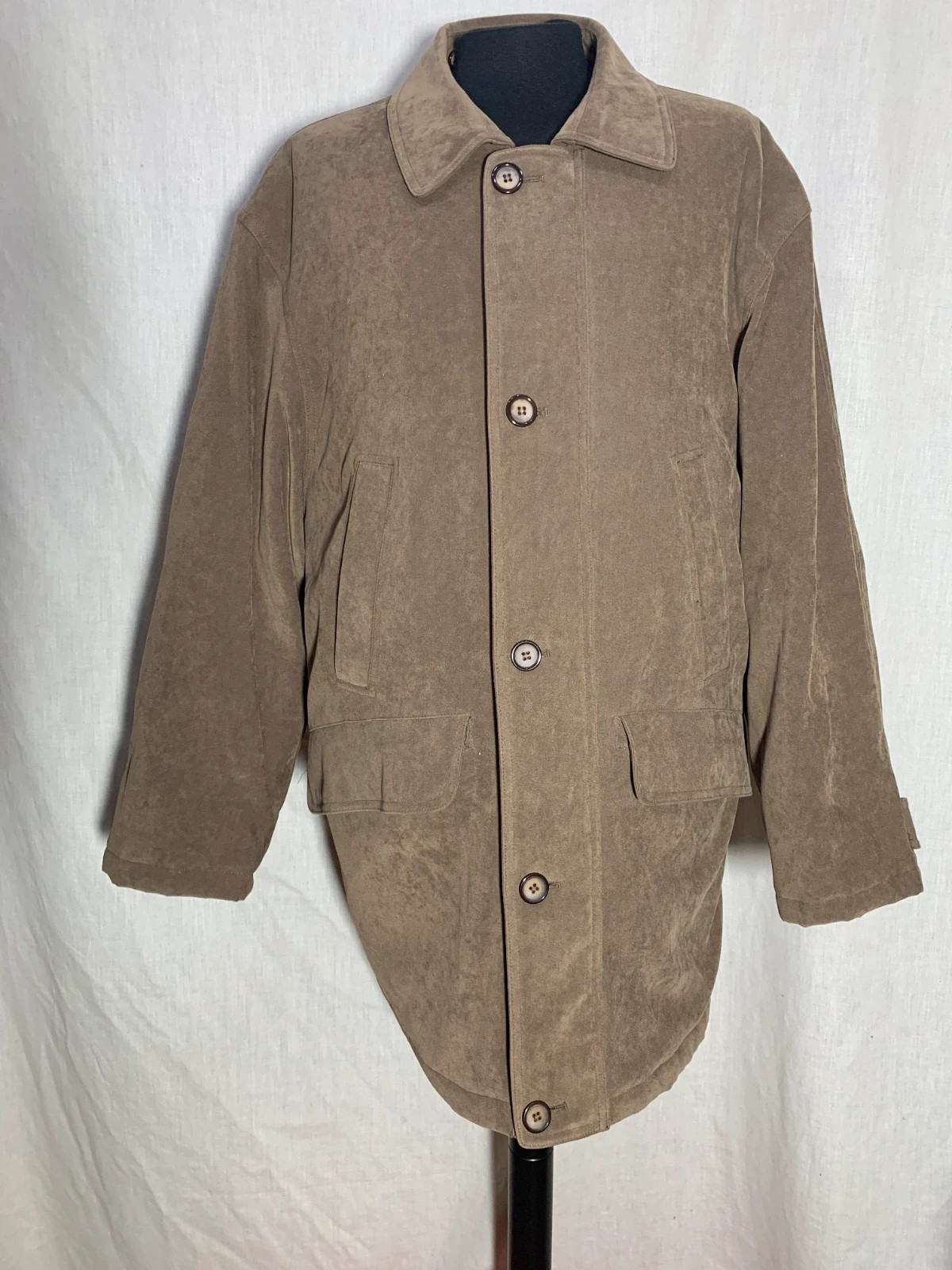 Abrigo de Antelina | Faux Suede Coat | Reflejo – Vintage Dressing – taille 4XL / 48 / 20 2
