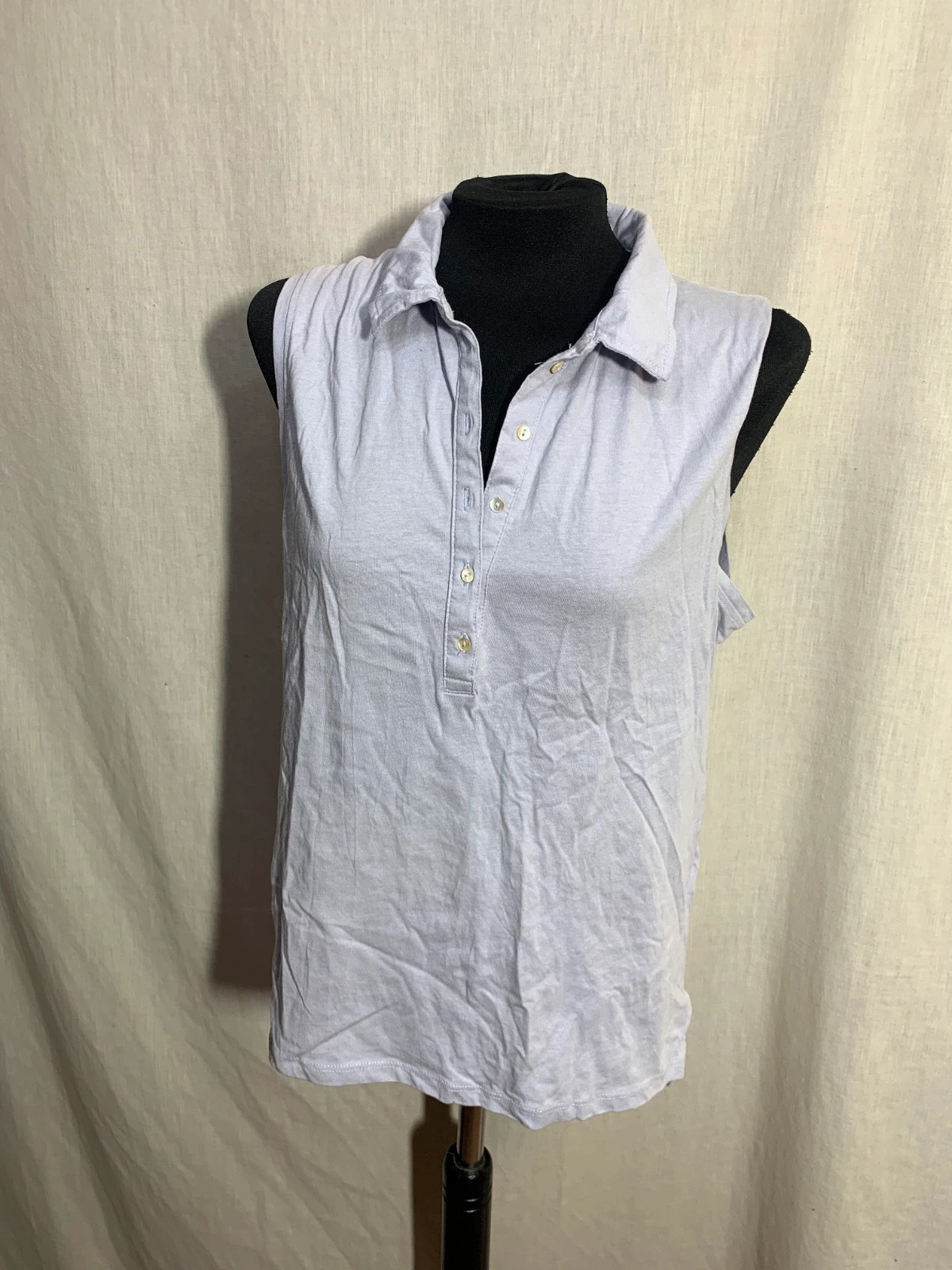 Polo sin Mangas de Algodón | Sleeveless Polo Shirt | Unit – Unit – taille L / 40 / 12 3