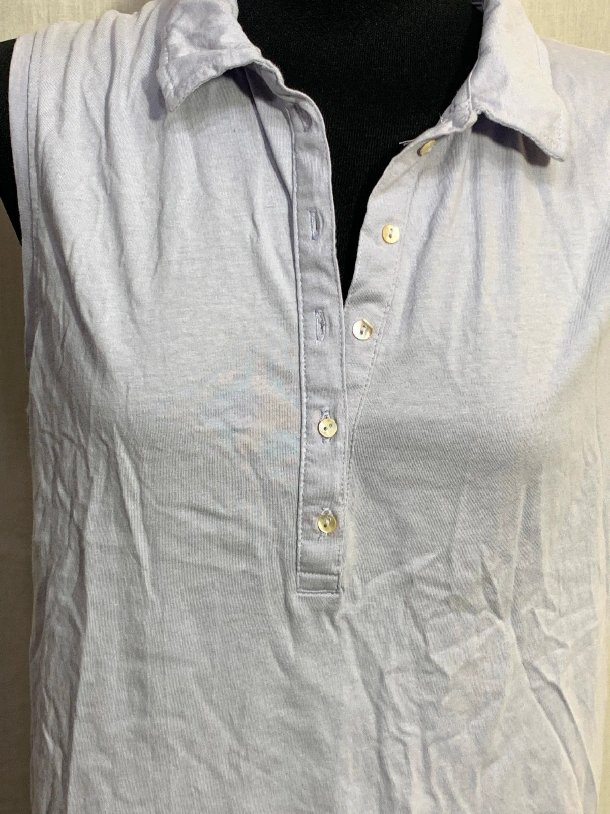 Polo sin Mangas de Algodón | Sleeveless Polo Shirt | Unit – Unit – taille L / 40 / 12 5